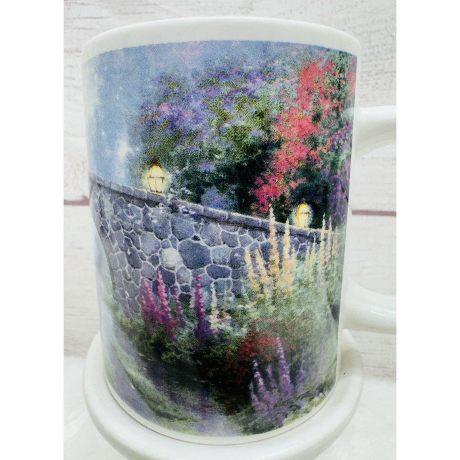 Other THOMAS KINKADE SCENIC COUNTRY RIVER & STONE BRIDGE COFFEE MU Size ONE SIZE - 5 Thumbnail