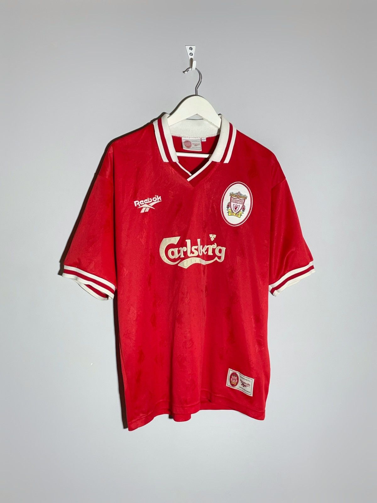 Reebok × Vintage Liverpool FC Reebok 1996/98 Vintage Y2k Football Shirt Size US L / EU 52-54 / 3 - 2 Thumbnail