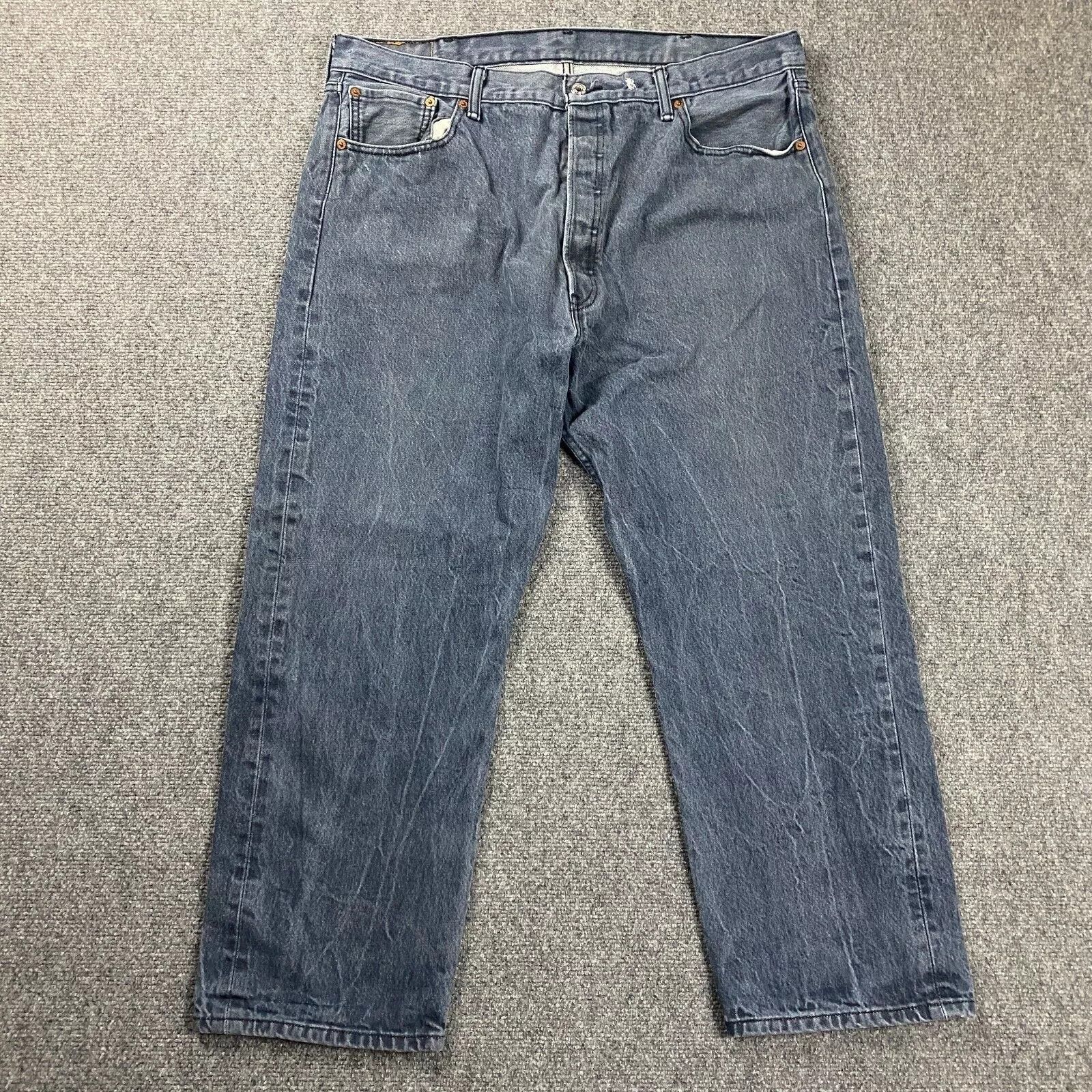 Levi's Levi's Jeans Mens 42x28 Denim Button Fly 501xx Distressed Size US 42 / EU 58 - 1 Thumbnail