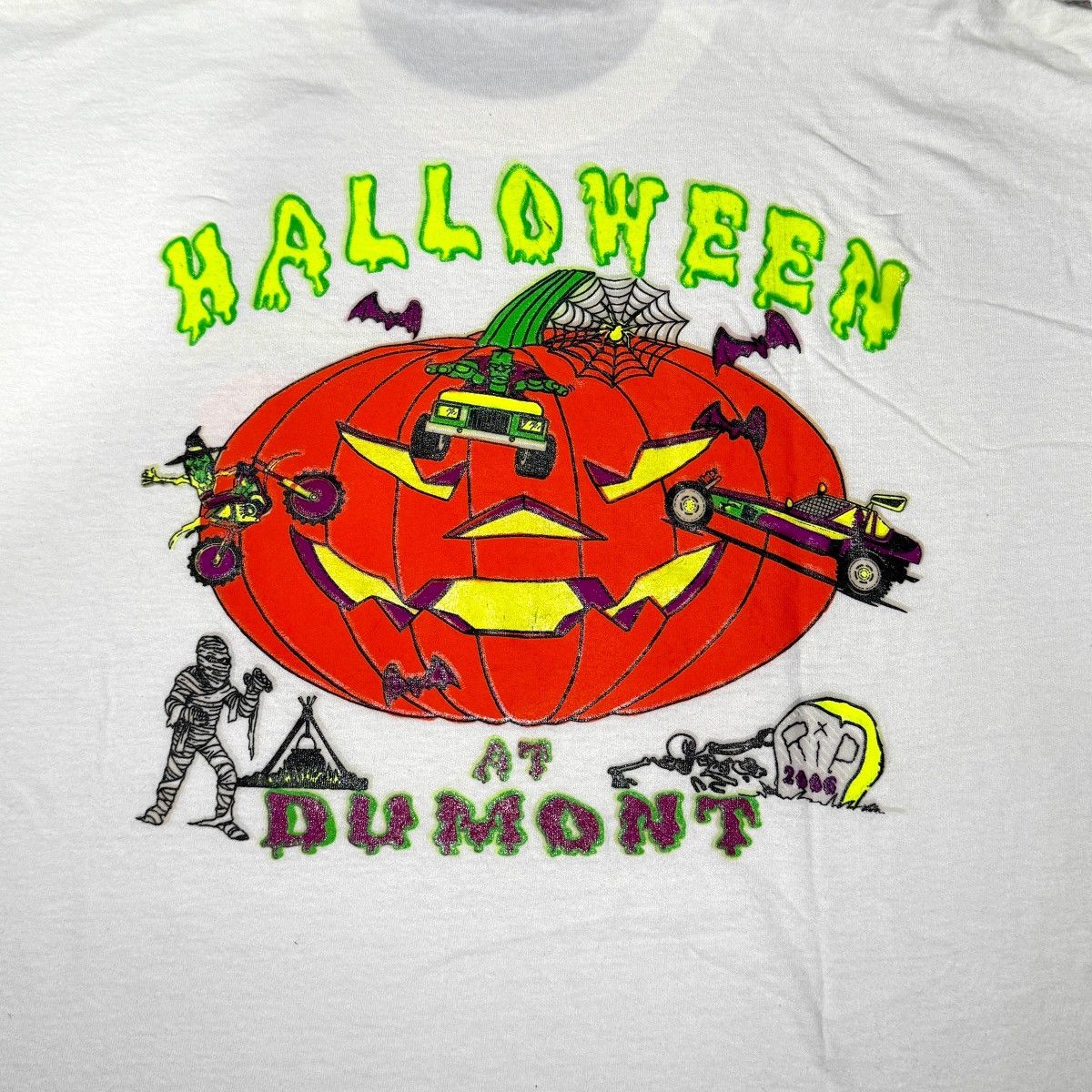 Gildan Vintage Halloween at Dumont 2006 Tee pumpkin🎃 Size US XXL / EU 58 / 5 - 4 Thumbnail
