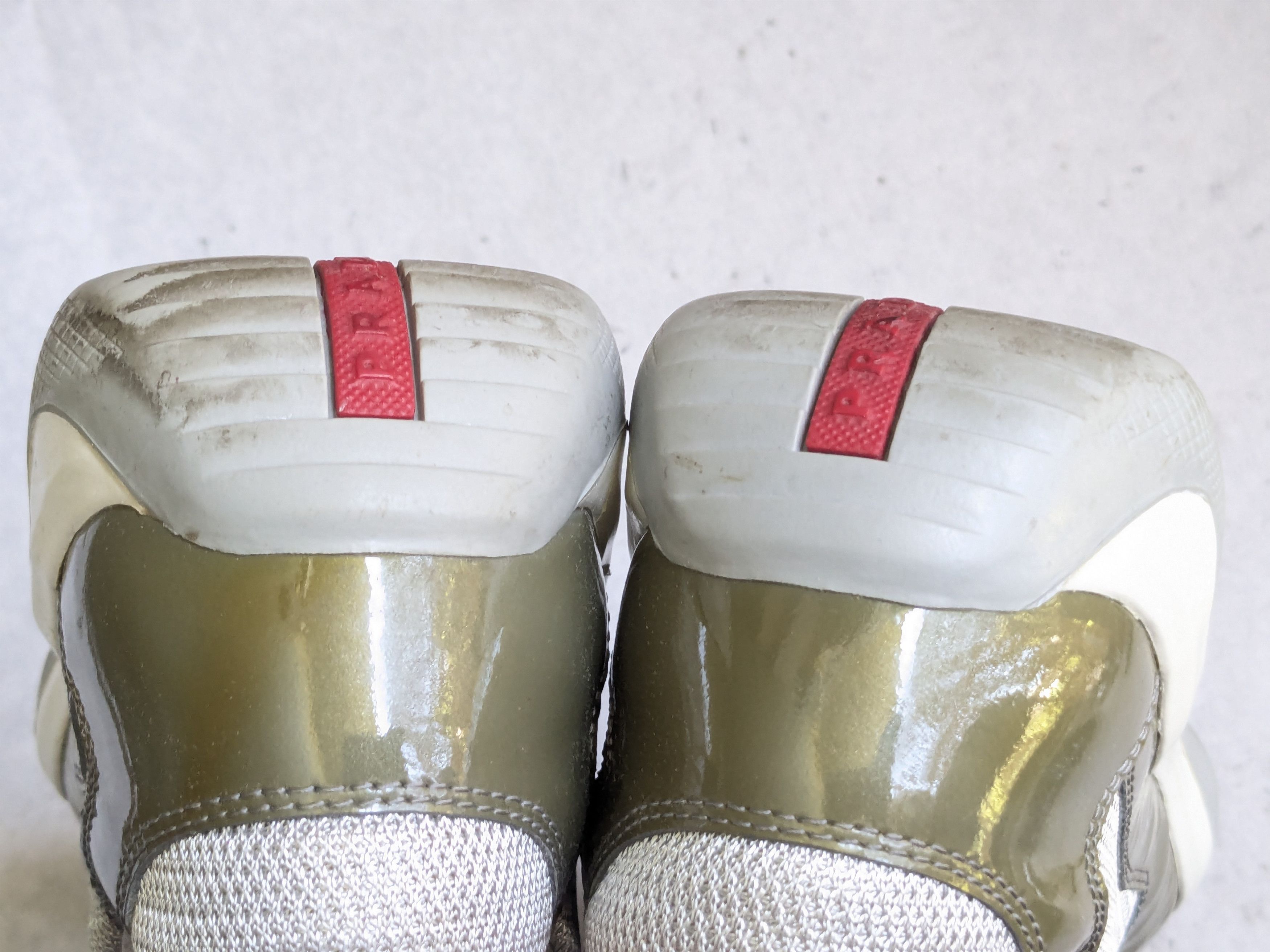 Prada Prada America's Cup Green Patent Leather 11 Low Tops Size US 11 / EU 44 - 14 Thumbnail