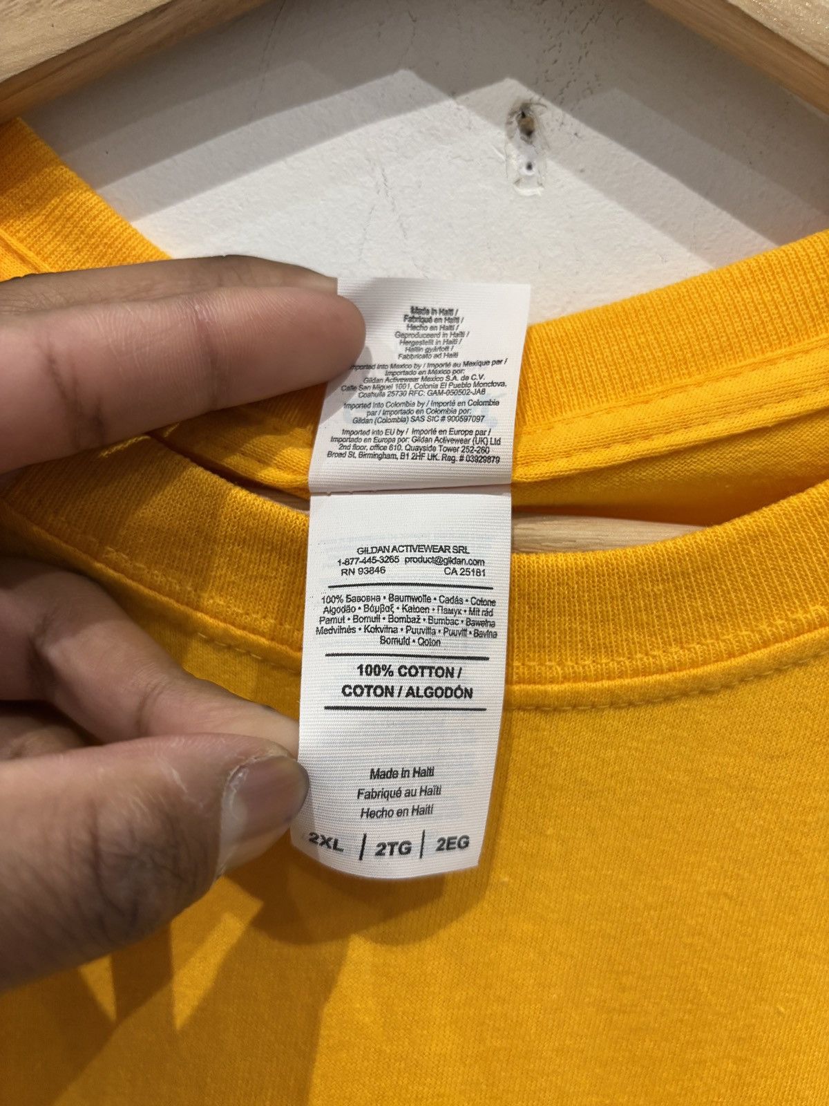 Kanye West Kanye West Feel Like Pablo Shirt Phili Tee Teal/Yellow Size US XXL / EU 58 / 5 - 3 Thumbnail