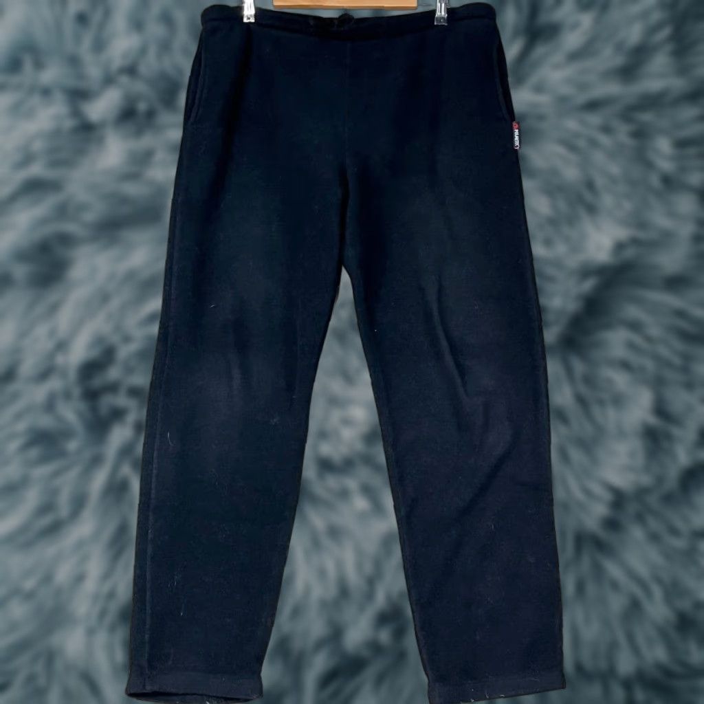 Avalanche VINTAGE Campmor Polartec Fleece Pants mens Black Avalanche Base Layer Ski L Large Black Skiing Unisex Adults Pants Size US 33 - 1 Thumbnail