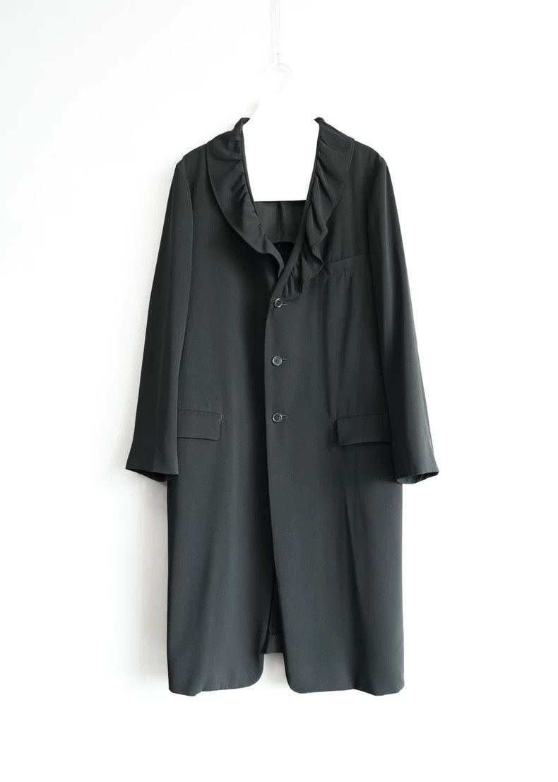 Yohji Yamamoto Yohji Yamamoto97 SS Petal Collar Show Coat 2503-Nextarrow Size US S / EU 44-46 / 1 - 1 Thumbnail