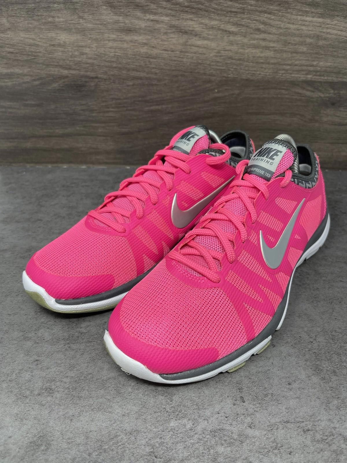Nike Nike Flex Supreme TR 3 Sneakers Womens Size 9 Pink Running Size US 9 / IT 39 - 3 Thumbnail