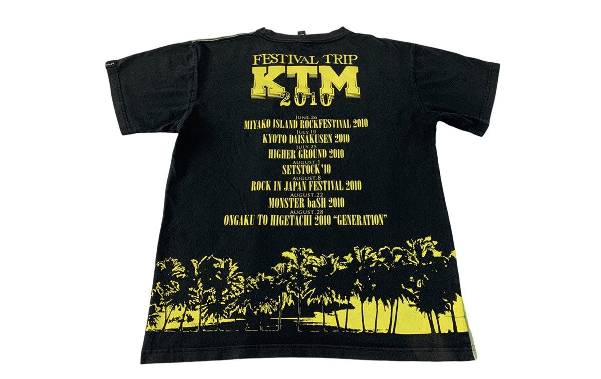 Japanese Brand × Vintage Hype KTM Festival Trip Tour 2010 Over Printed Tee Size US M / EU 48-50 / 2 - 2 Thumbnail