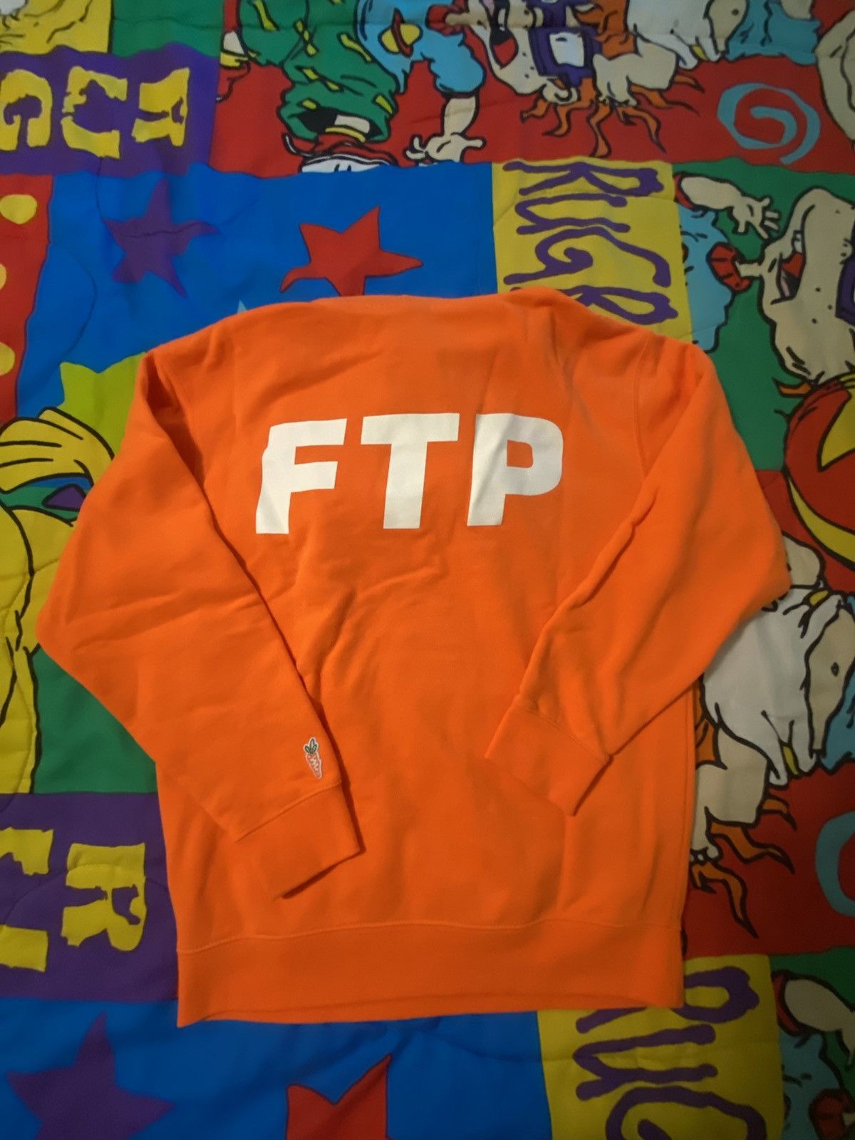 Carrots by Anwar Carrots × Fuck The Population FTP Carrots Orange Pullover Hoodie Size US M / EU 48-50 / 2 - 4 Thumbnail