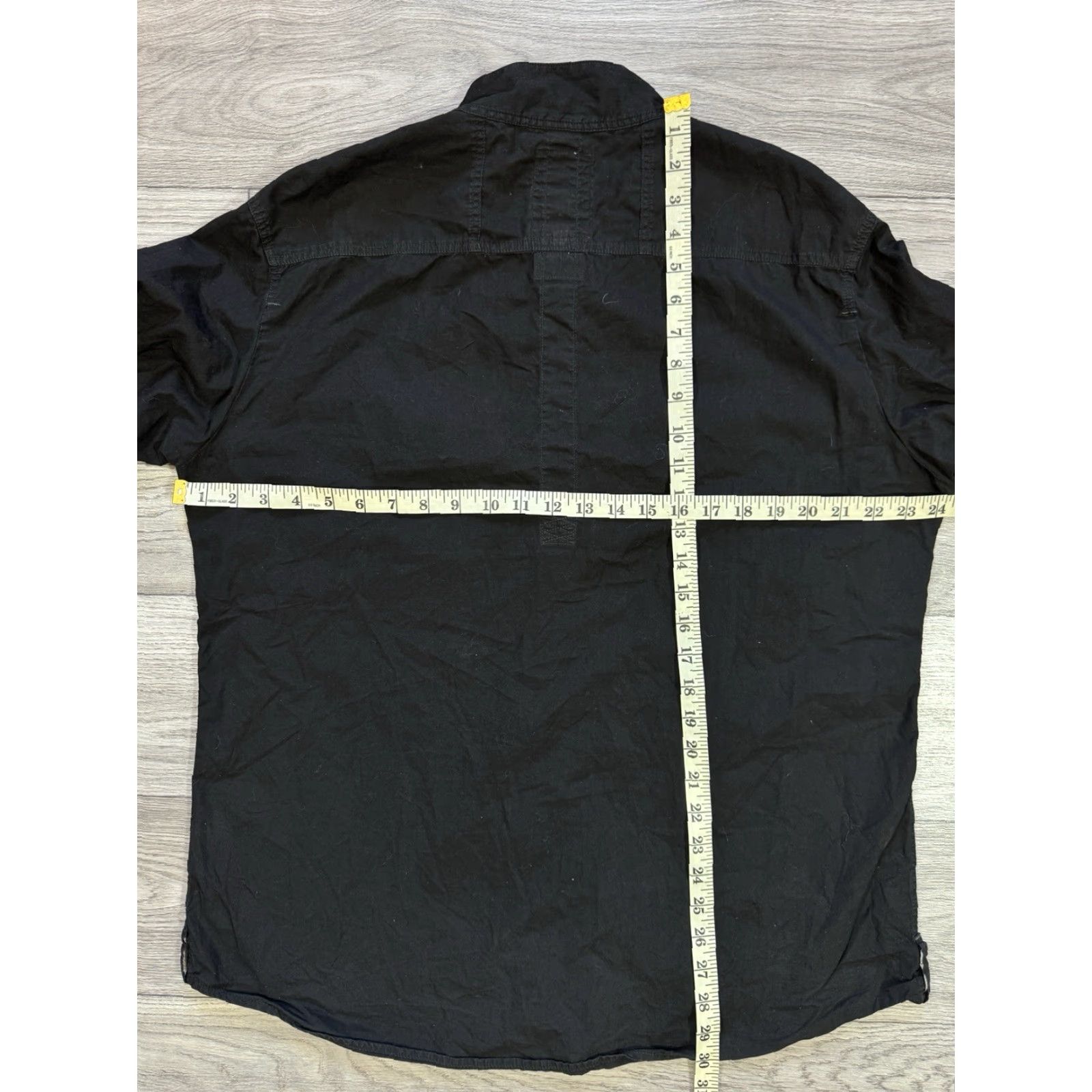 G-Star G-Star RAW Zip Front Snap Button Overshirt Shirt Black XXL Men’s Long Sleeve Regular Size Slim/Regular Fit (If needed, adjust to include Mens) Size US XXL / EU 58 / 5 - 3 Thumbnail
