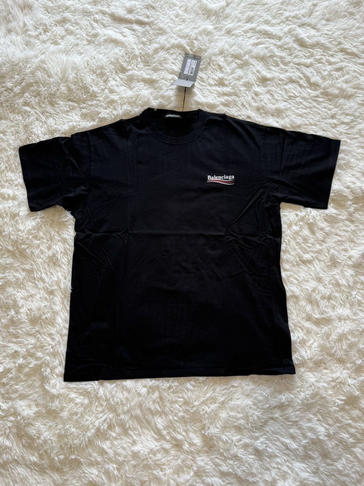 Balenciaga Balenciaga black t shirt Size US XL / EU 56 / 4 - 2 Thumbnail