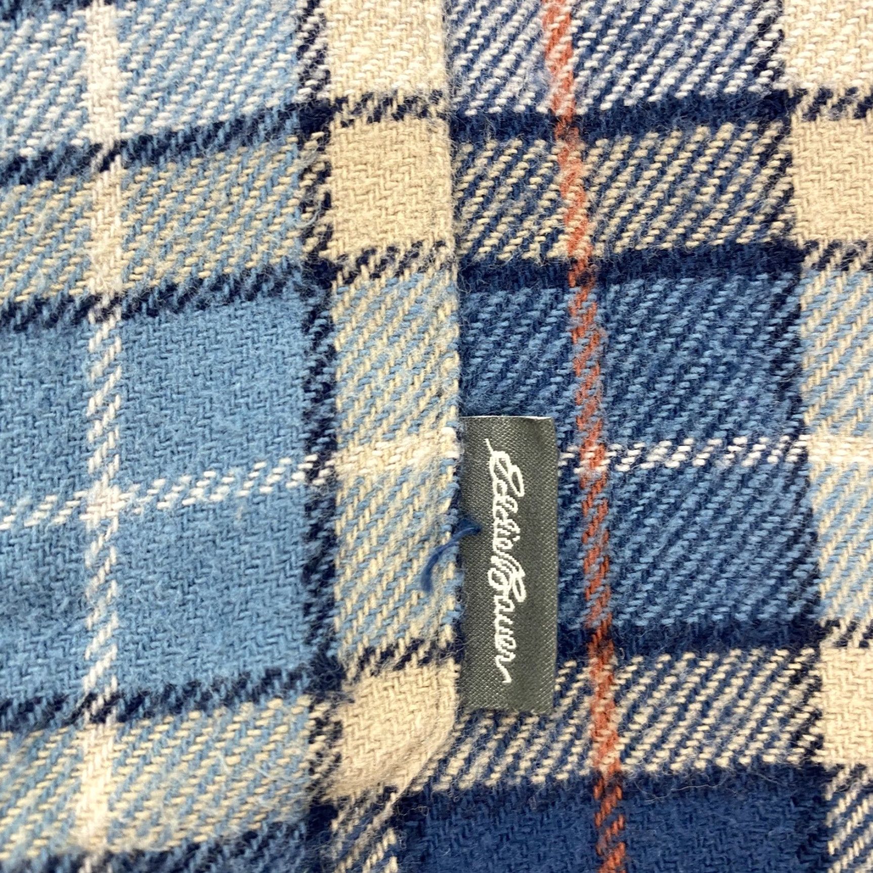 Eddie Bauer VINTAGE Eddie Bauer Shirt Mens Medium Blue Plaid Flannel Button-Down Casual Outdoor Size US M / EU 48-50 / 2 - 4 Thumbnail