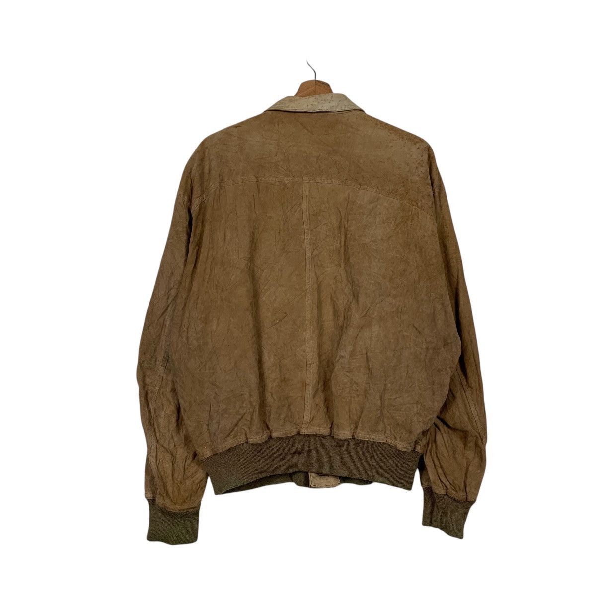 Vintage Vintage Italian Designer Remo Mercalli Suede Leather Jacket Size US M / EU 48-50 / 2 - 7 Thumbnail