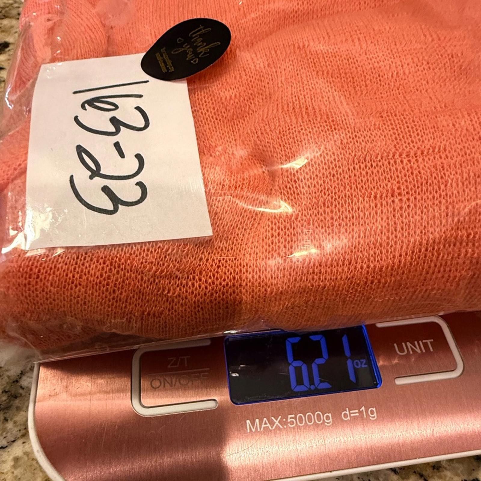 Other Umgee orange lightweight sweater long sleeves SZ M Size M / US 6-8 / IT 42-44 - 11 Thumbnail