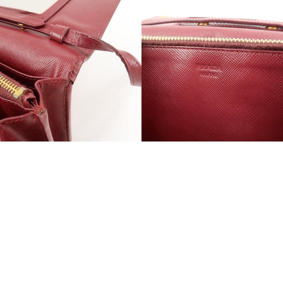 Prada Prada Saffiano Wallet on Chain Crossbody Bag Size ONE SIZE - 8 Thumbnail