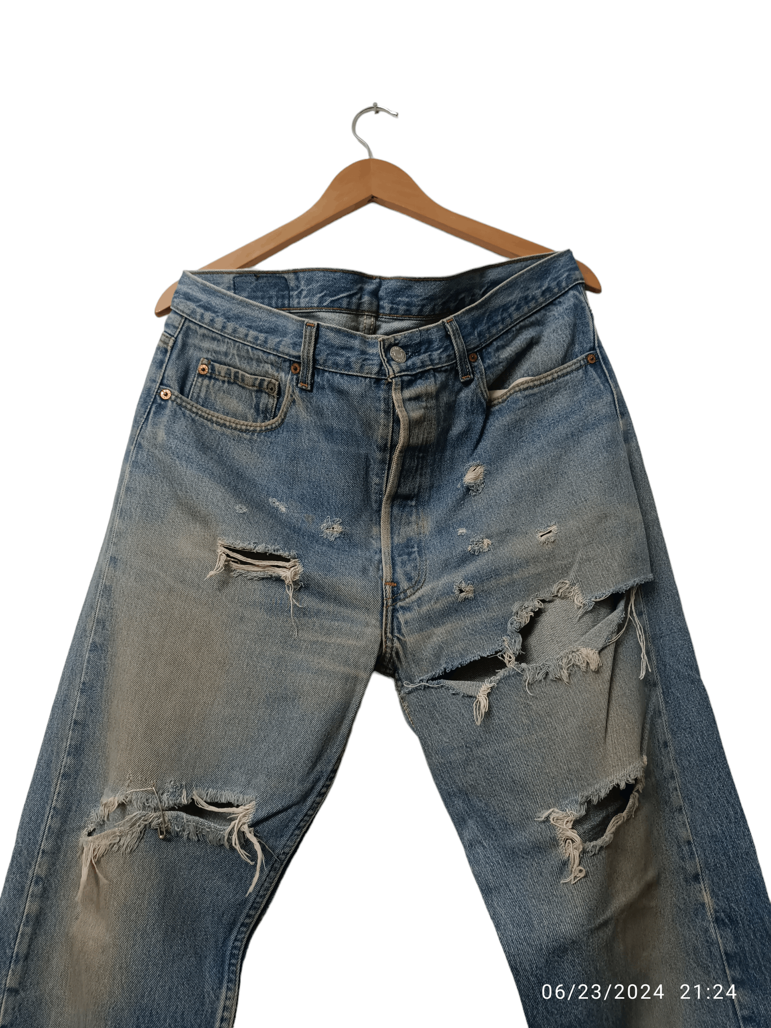 Levi's Vintage Clothing Vintage Levis 501xx Size US 36 / EU 52 - 2 Thumbnail