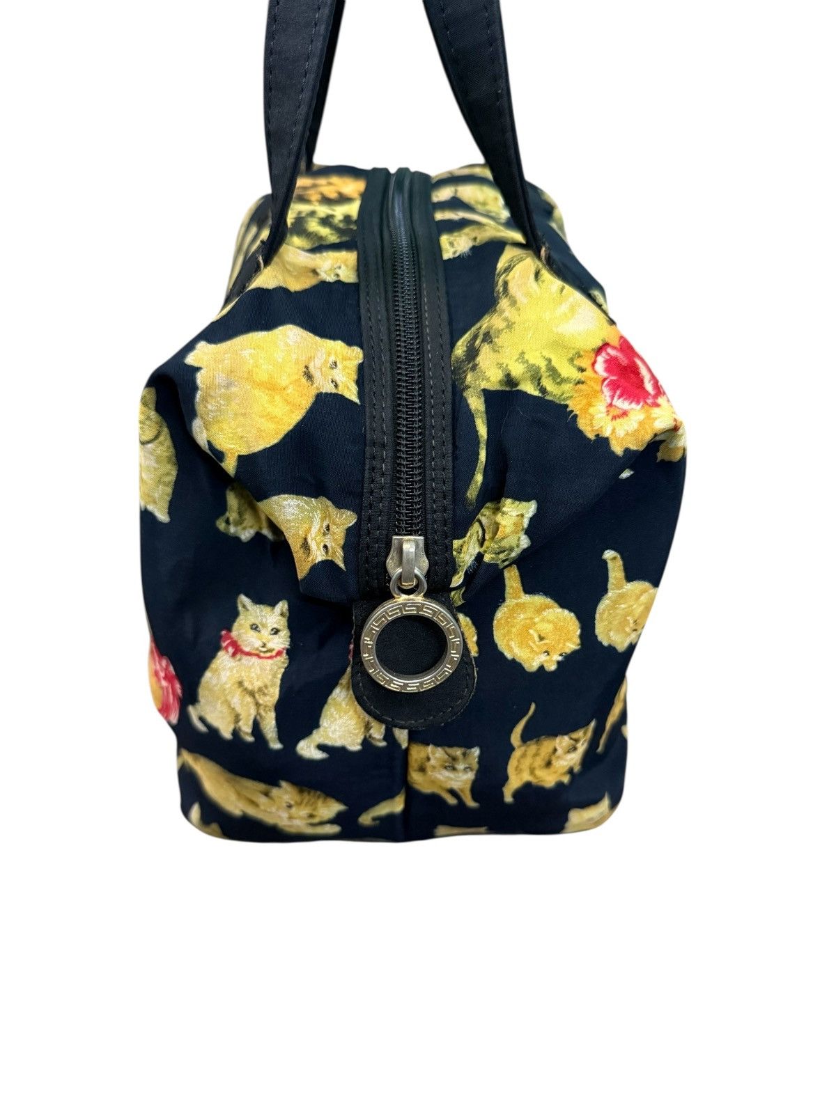 Versace Jeans Couture RARE VINTAGE VERSACE 90s REALIZZATO ALL ABOUT CATS HANDBAG Size ONE SIZE - 16 Thumbnail