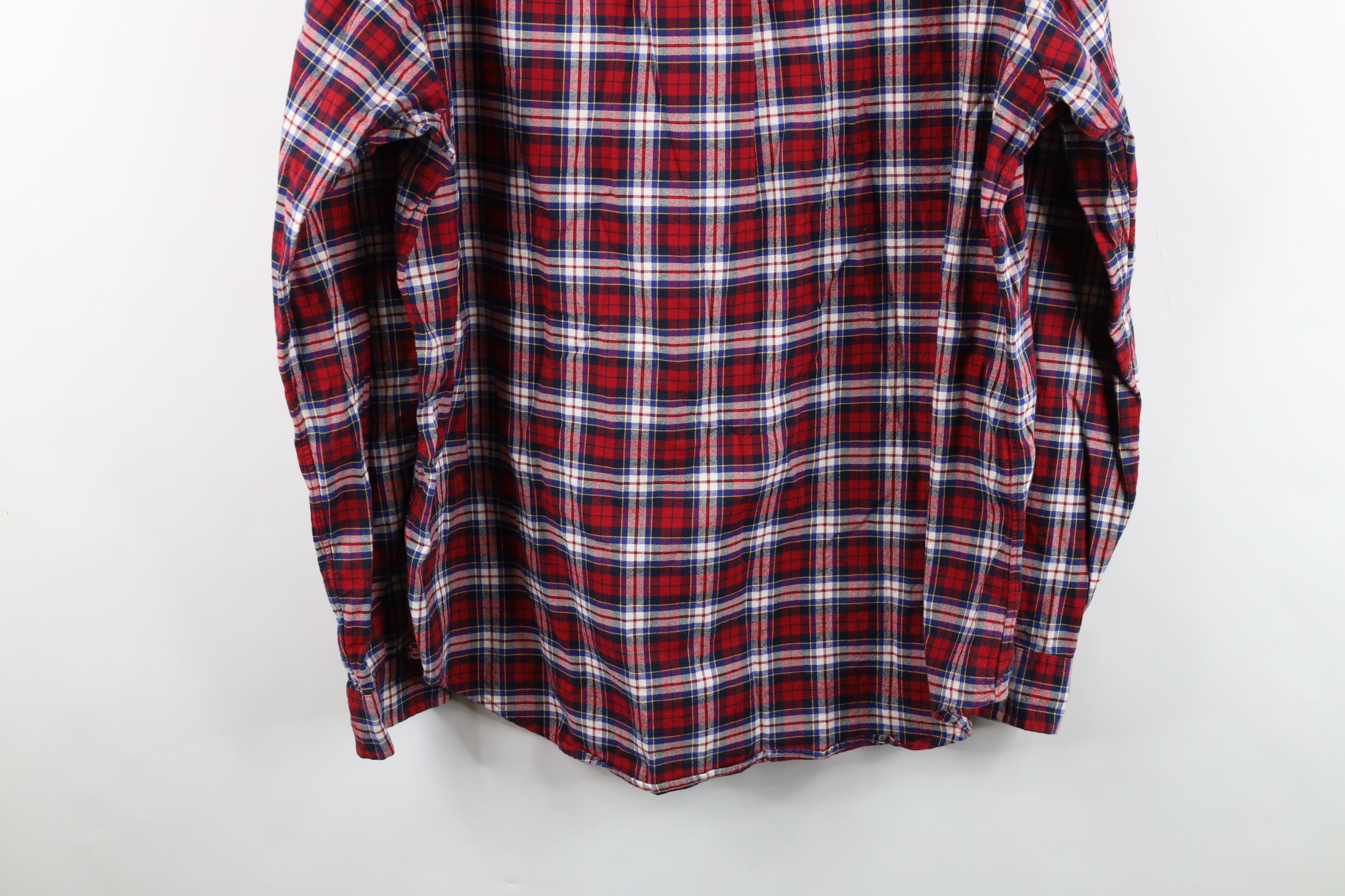 Ralph Lauren Vintage Ralph Lauren Collared Button Down Shirt Plaid Size US XL / EU 56 / 4 - 11 Thumbnail