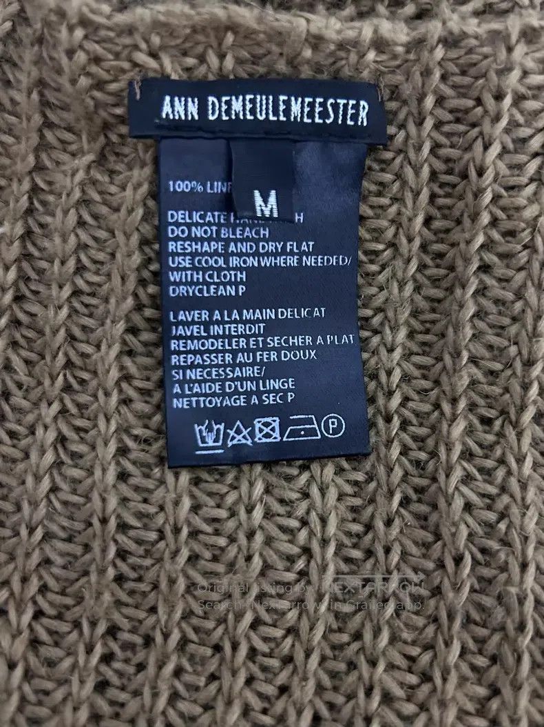 Ann Demeulemeester Ann Demeulemeester Men's showpiece knit top Size US M / EU 48-50 / 2 - 4 Thumbnail
