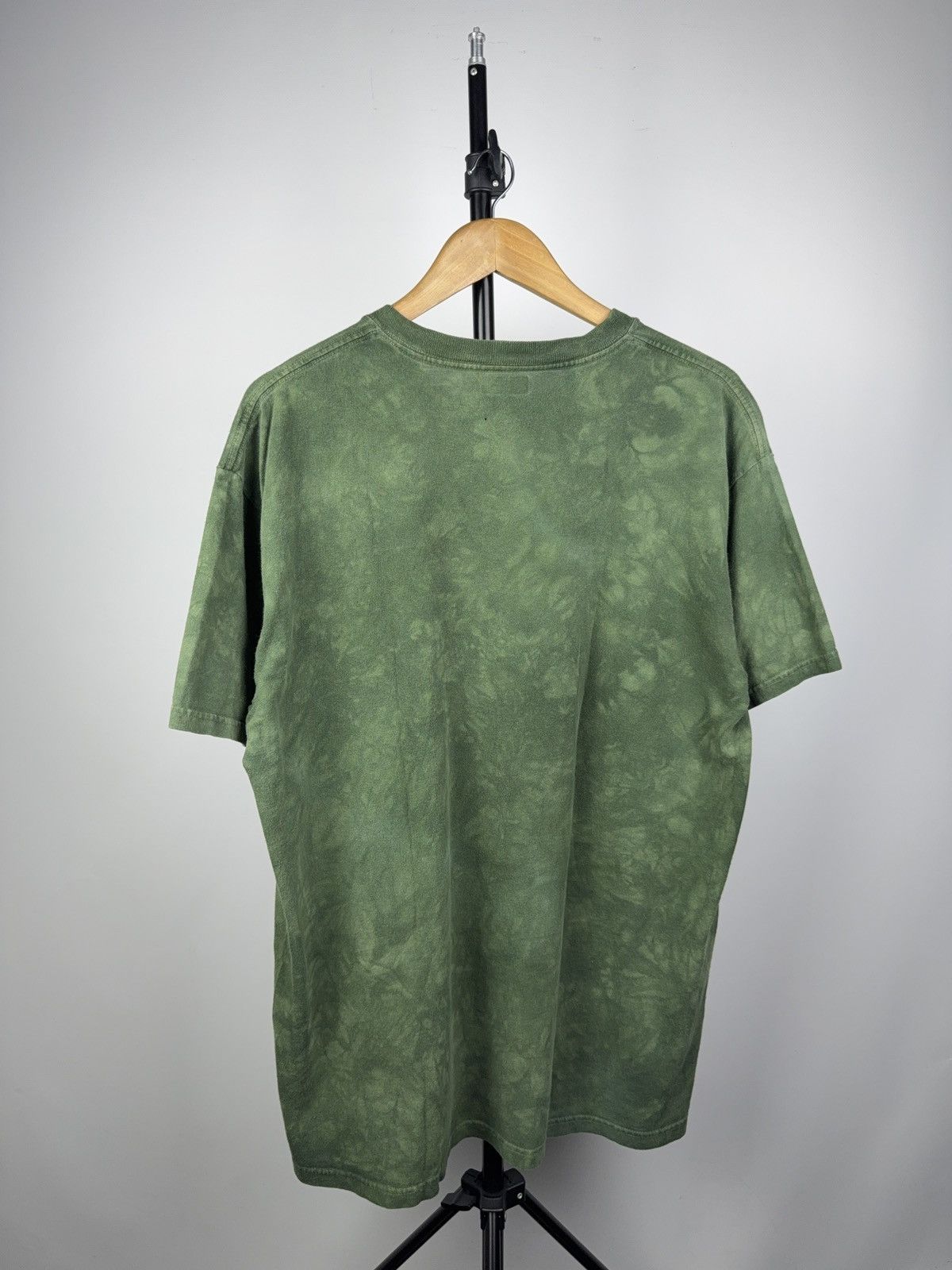 The Mountain Vntg 00s The Mountain Big Cat Leopard Graphic Tie-Dye Tee Size US XL / EU 56 / 4 - 7 Thumbnail