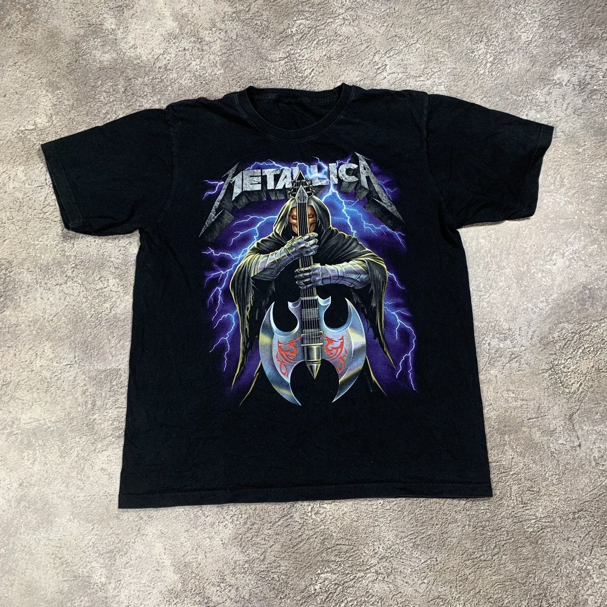 Band Tees VINTAGE Y2K BAND TEE METALLICA SKULLS DEAD FACE HORROR 90s Size US XL / EU 56 / 4 - 1 Thumbnail