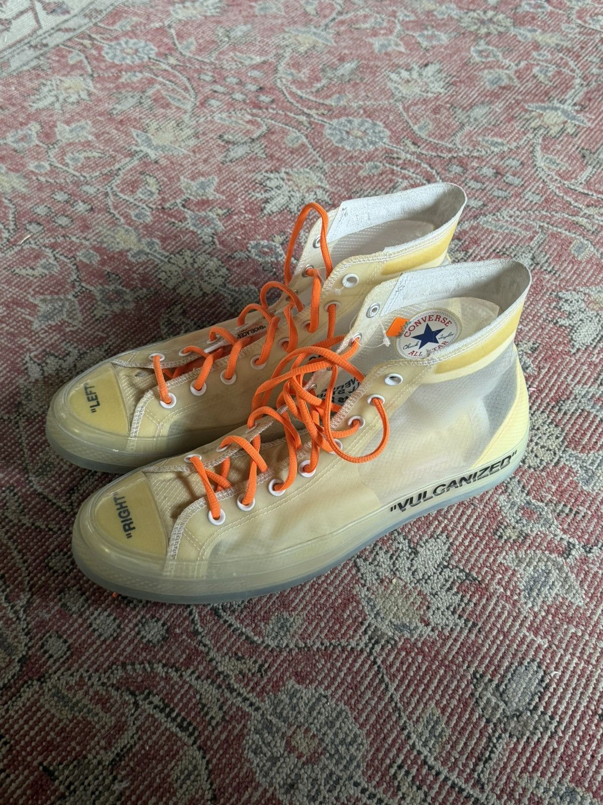 Converse × Off-White Convere x off white cirgil abloh Size US 13 / EU 46 - 2 Thumbnail