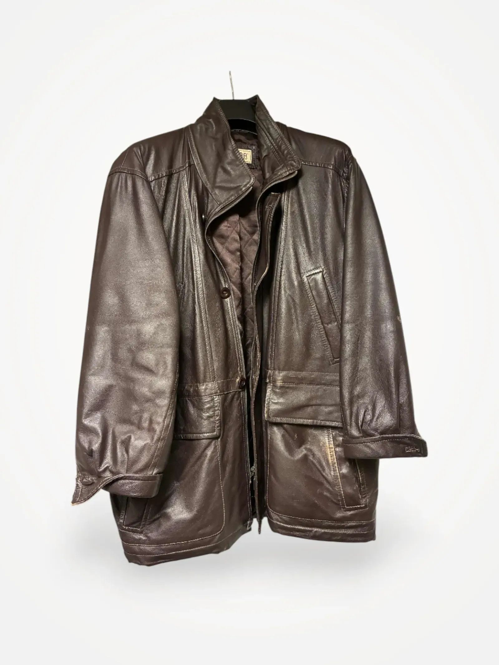 JOFAMA Jofama Leather Jacket Size US L / EU 52-54 / 3 - 1 Thumbnail