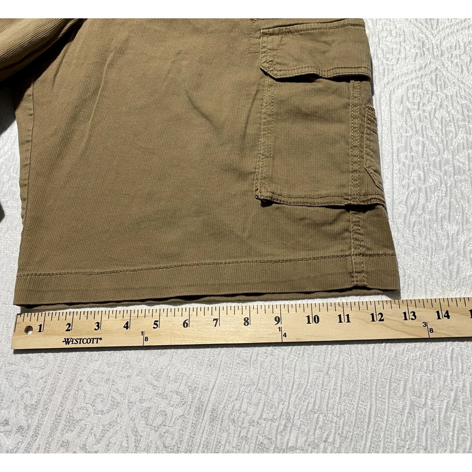 Airwalk Airwalk Shorts Mens 38 Beige Cargo Stretch Canvas Pockets Casual Outdoor Summer Mens Size US 38 / EU 54 - 7 Thumbnail