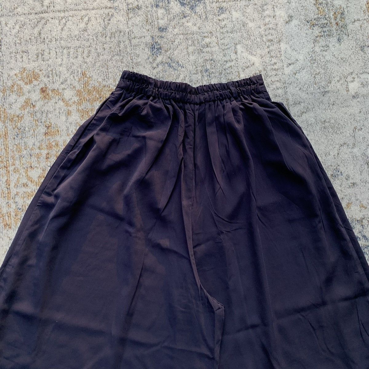 Japanese Brand Rare Japanese Brand Yohji Style GU Ultra Wide Pants Size US 30 / EU 46 - 6 Thumbnail