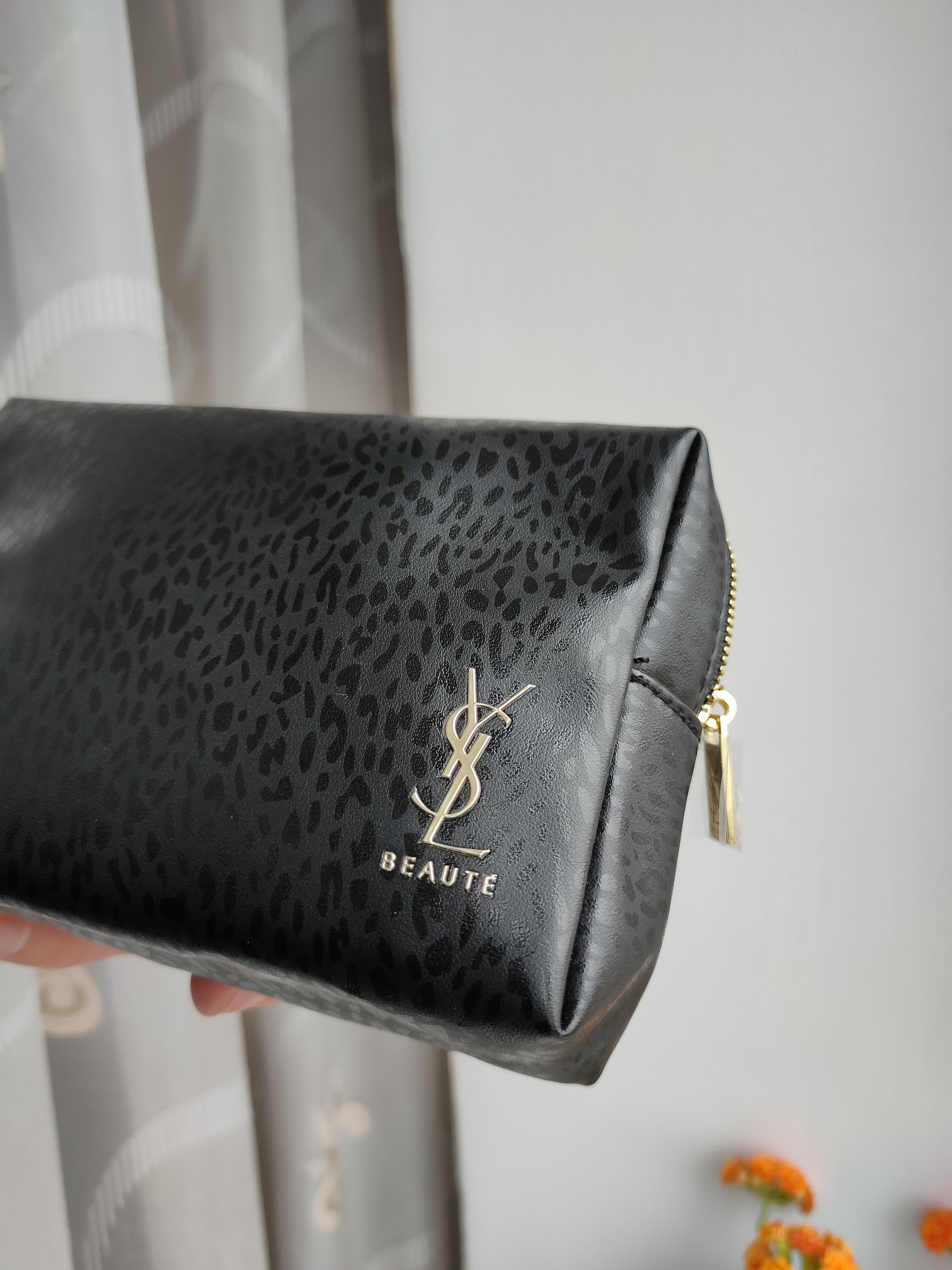 Ysl beaute best sale makeup bag