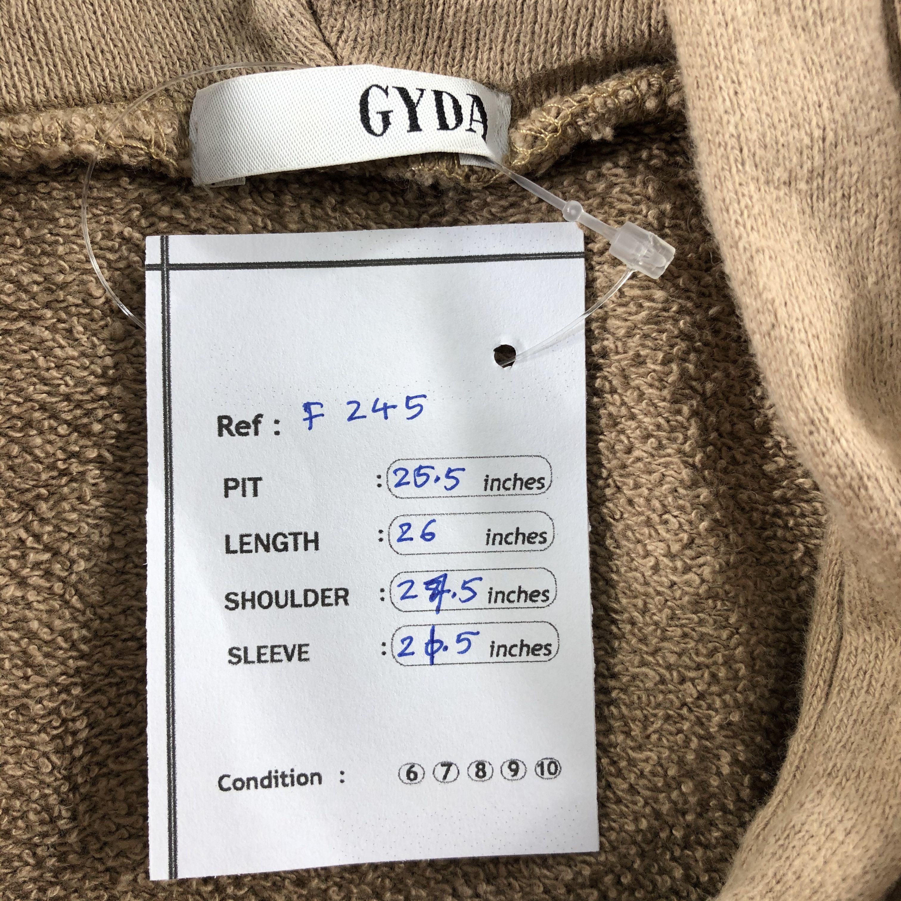 Japanese Brand Gyda Harvest Ace Pullover Hoodie F245 Size US L / EU 52-54 / 3 - 8 Thumbnail