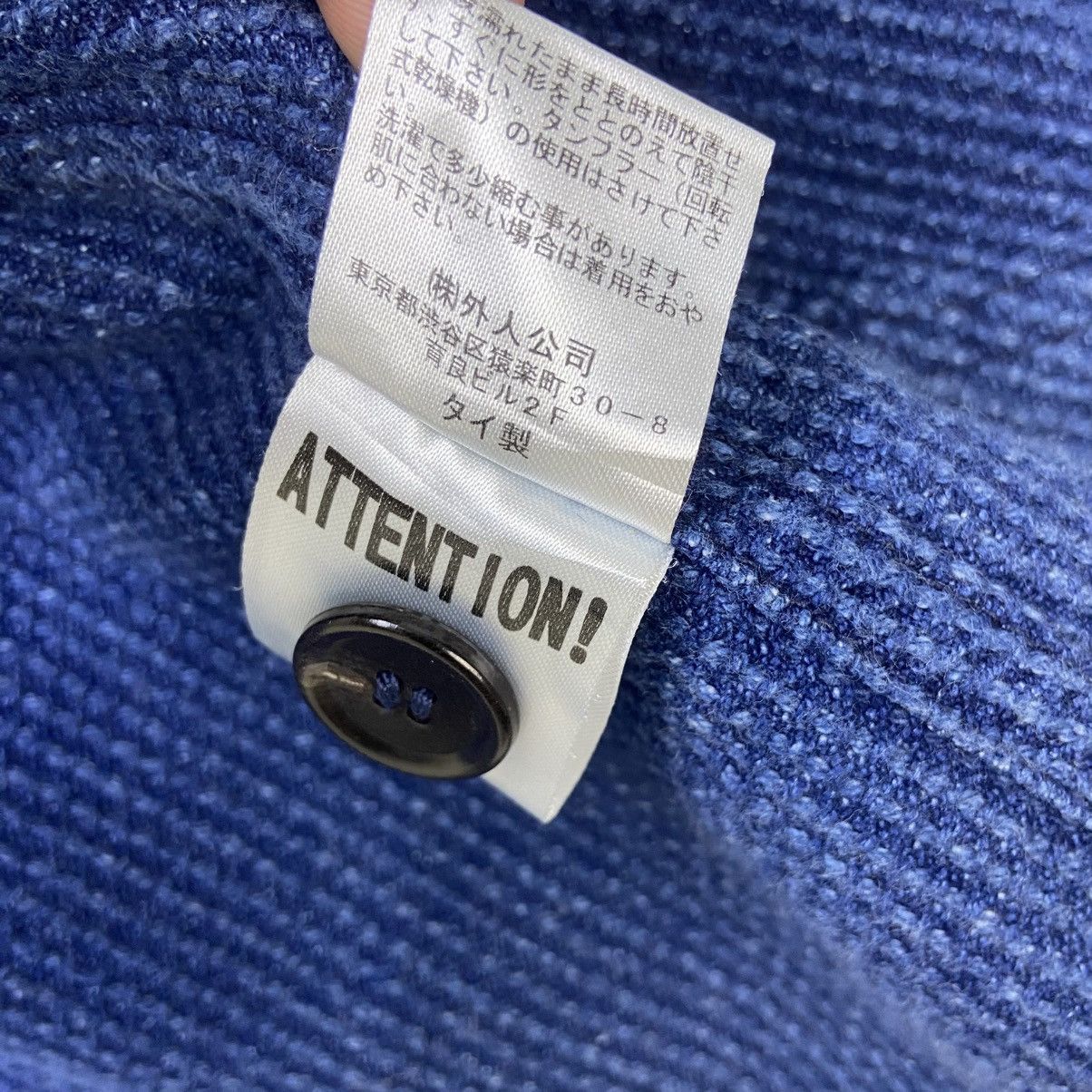 Japanese Brand Japanese Traditonal Gaijin Made Sashiko Kendo Indigo Jacket Size US M / EU 48-50 / 2 - 15 Thumbnail