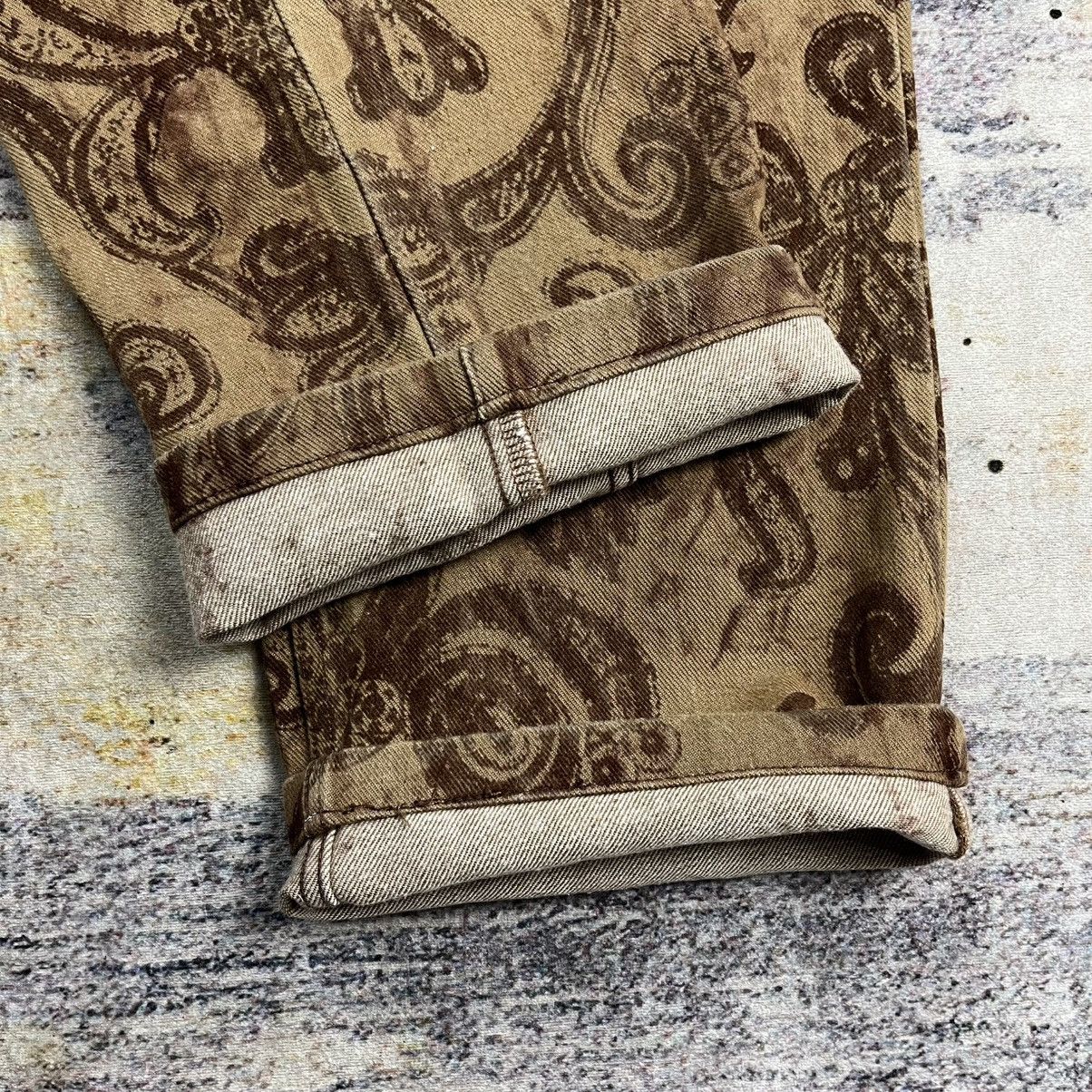 Hysteric Glamour × Yoshiyuki Konishi Vintage Yoshiyuki Konishi paisley denim pants Size US 32 / EU 48 - 6 Thumbnail