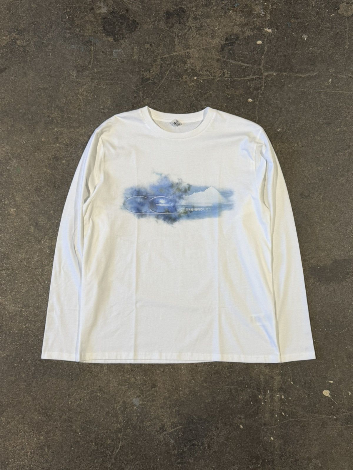 Drain Gang Oklou “choke enough” album l/s tee Size US L / EU 52-54 / 3 - 1 Thumbnail