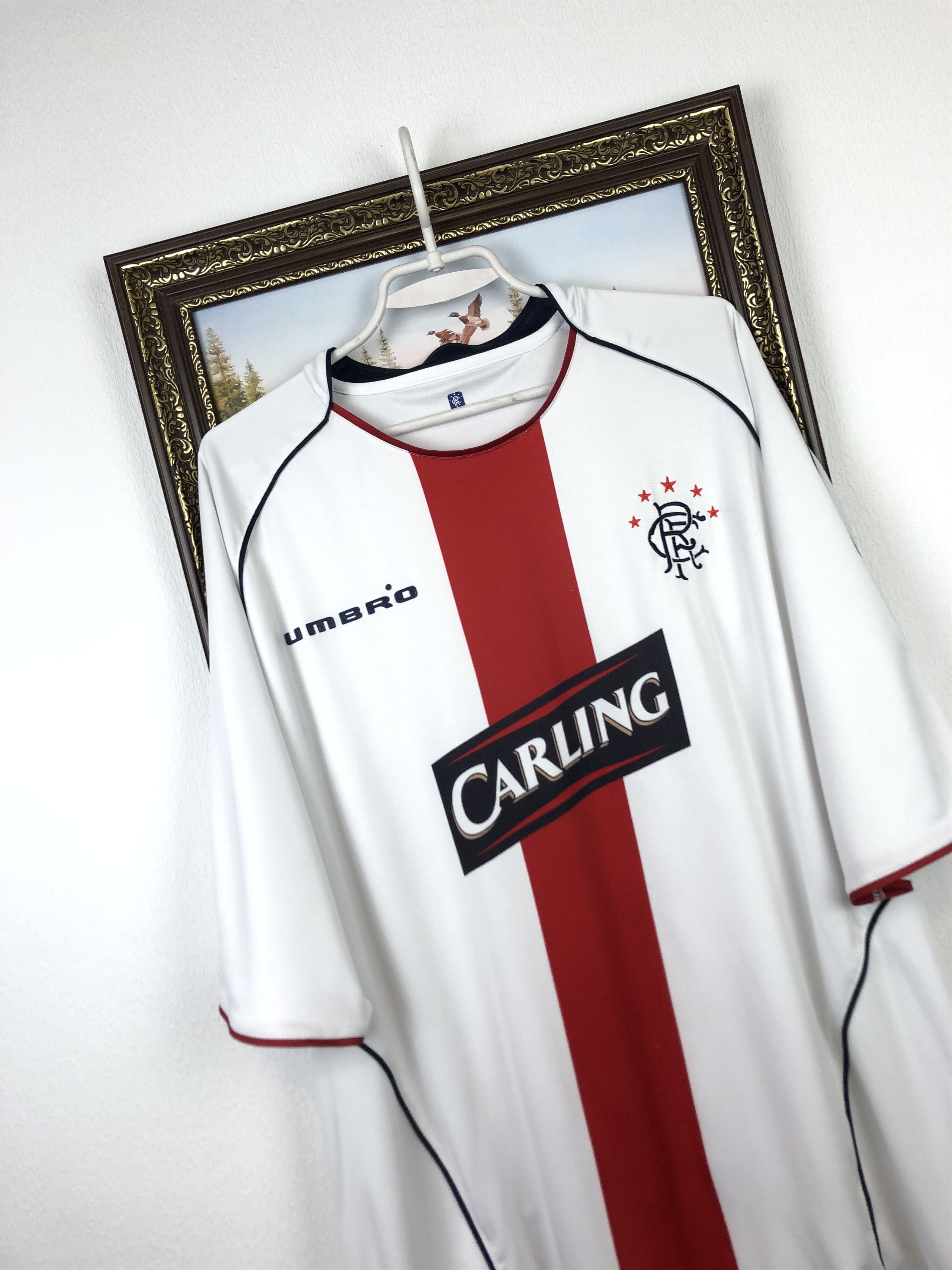 Umbro Rangers football shirt 2005 Soccer Umbro Jersey 3XL Tee Size US XXL / EU 58 / 5 - 3 Thumbnail