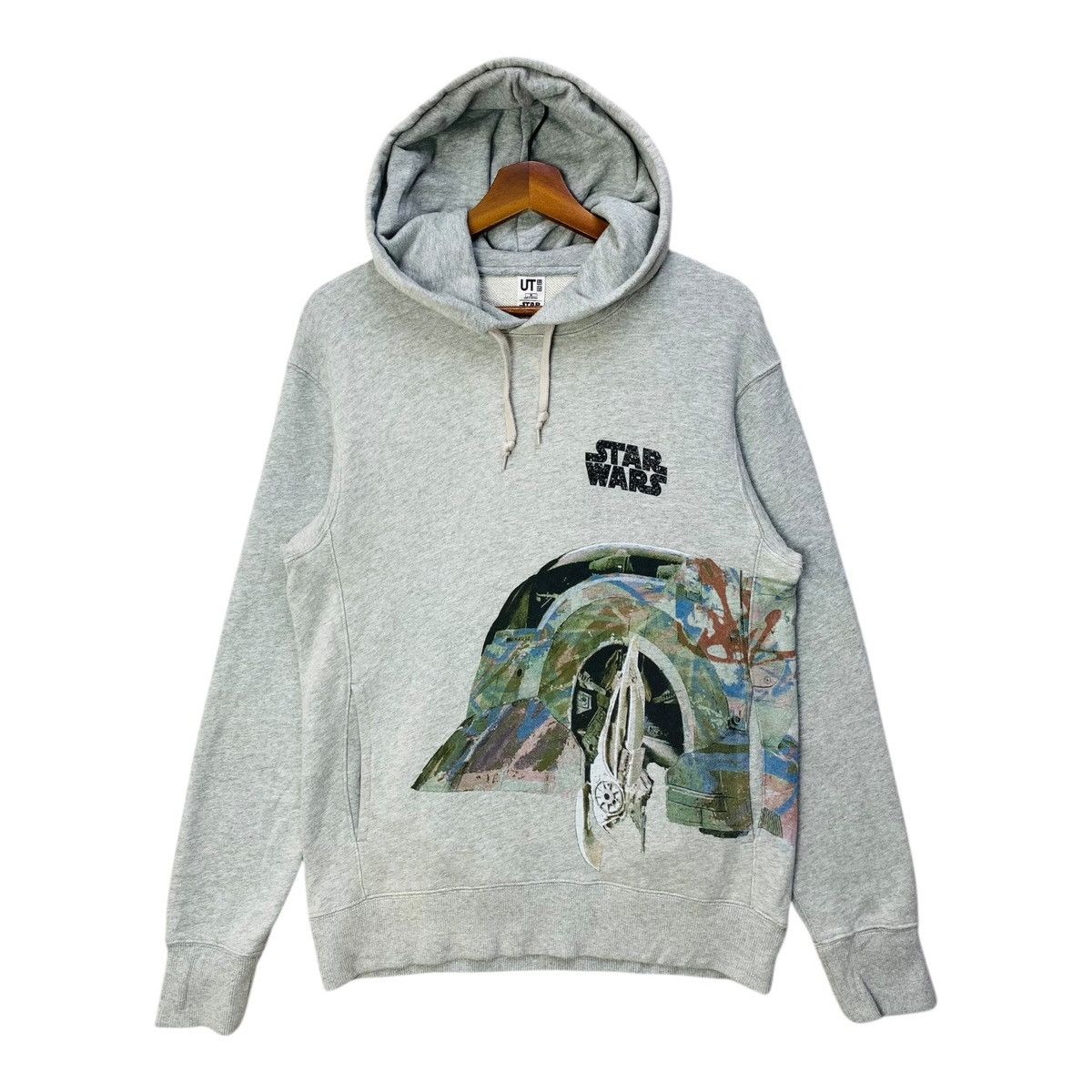 Uniqlo Uniqlo X Star Wars Hoodie Big Logo Pullover Jumper Size M Size US M / EU 48-50 / 2 - 1 Thumbnail