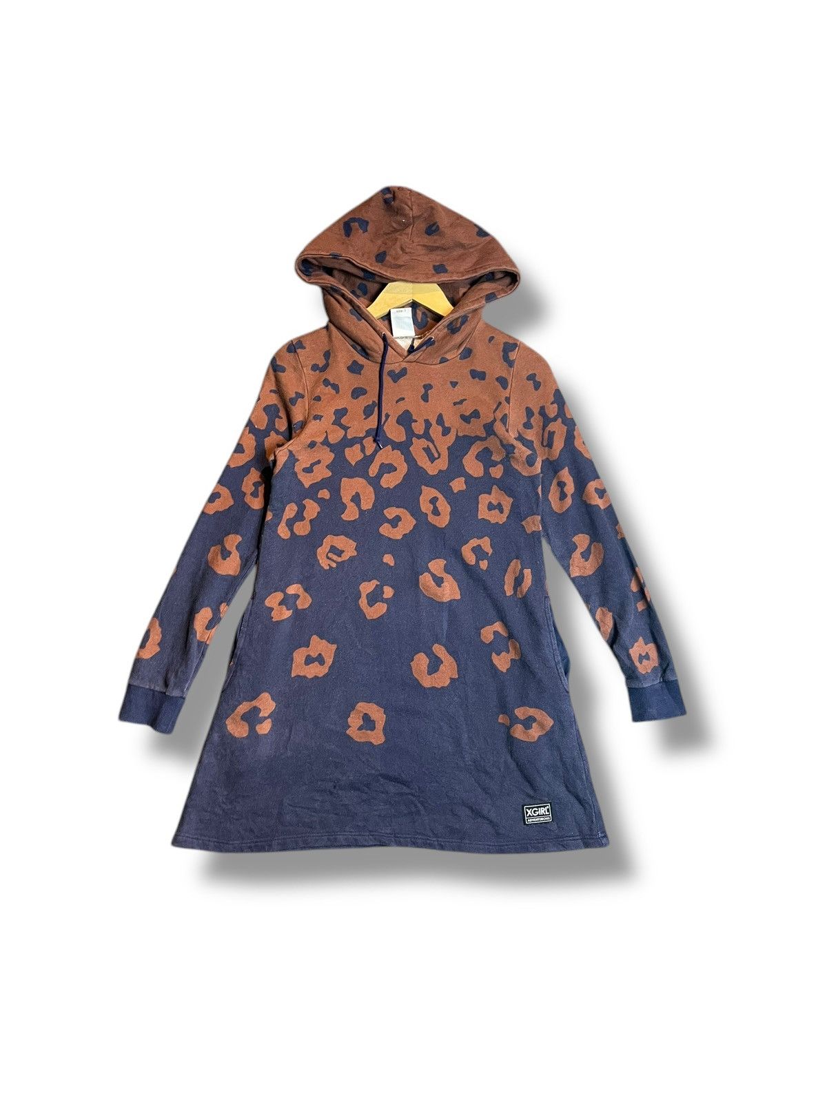 Japanese Brand × Vintage X-Girl Hooded Long Sleeves Leopard (29) Size US S / EU 44-46 / 1 - 1 Thumbnail