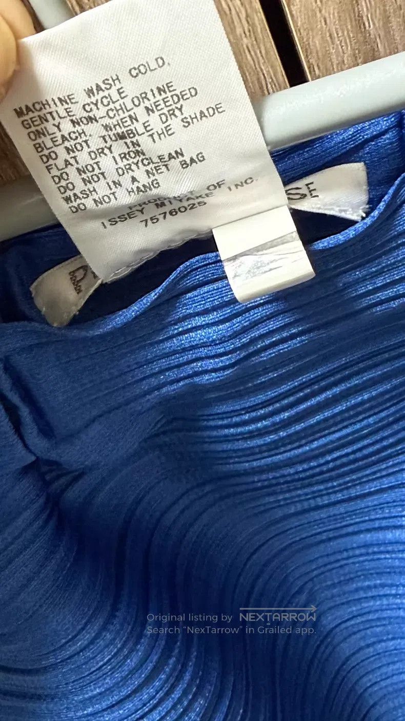 Issey Miyake Issey Miyake Blue Vest Size L / US 10 / IT 46 - 8 Thumbnail