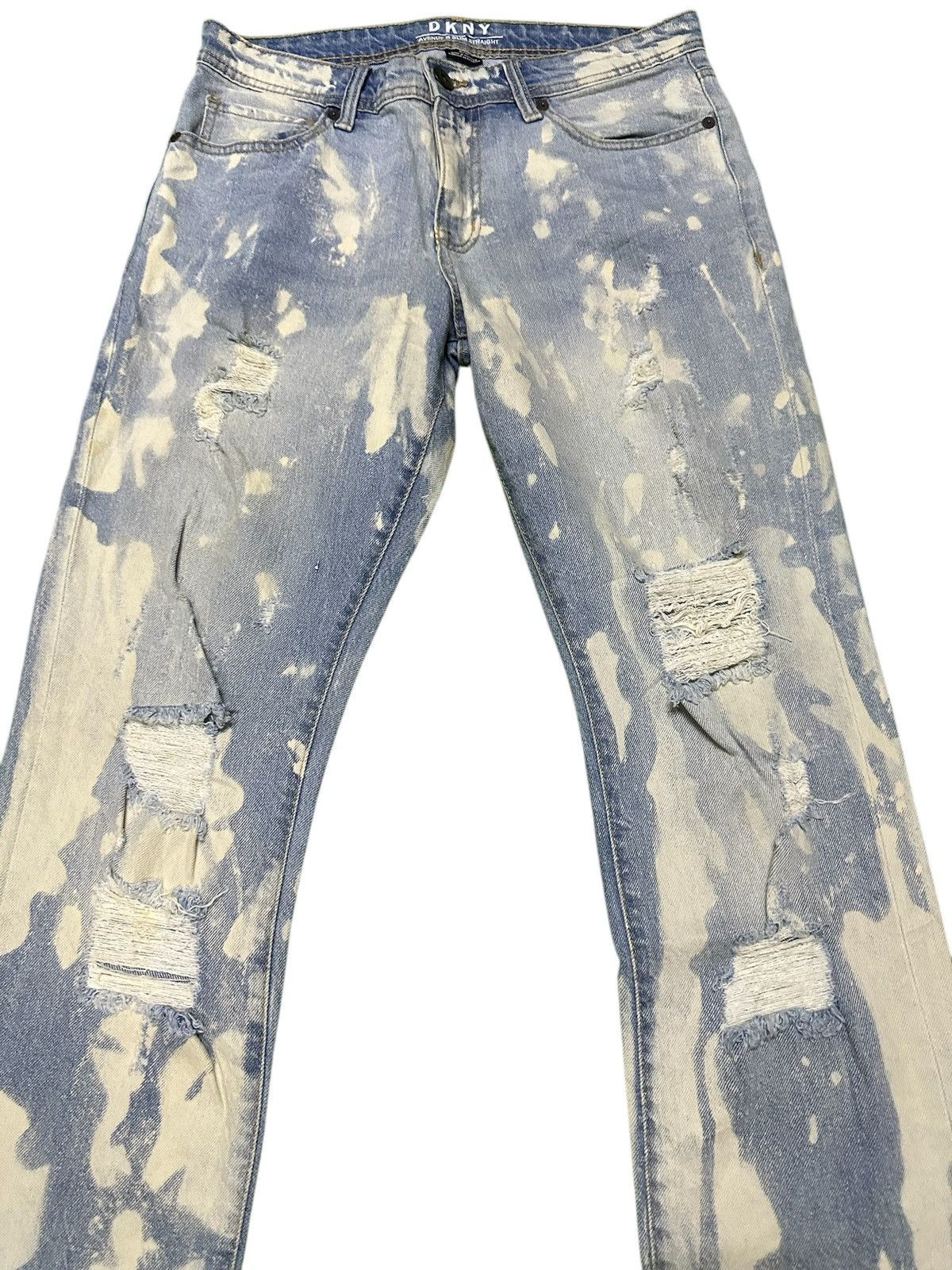 DKNY Dkny distressed denim Size US 32 / EU 48 - 3 Thumbnail