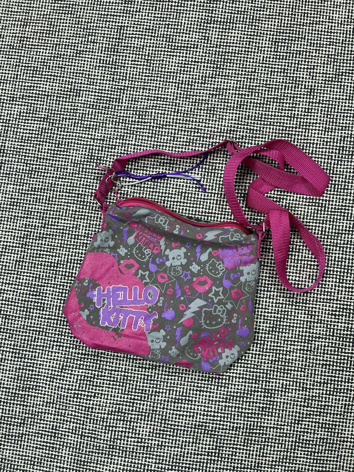 Anime Hello Kitty messenger shoulder bag crossbody harajuku pink Size ONE SIZE - 2 Thumbnail