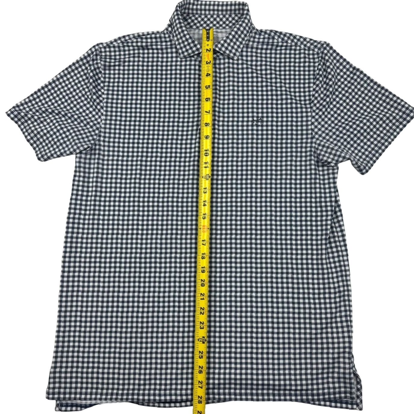 Southern Tide Southern Tide Shirt Polo Men's S/S Button Blue Gingham Check Medium Size US M / EU 48-50 / 2 - 5 Thumbnail