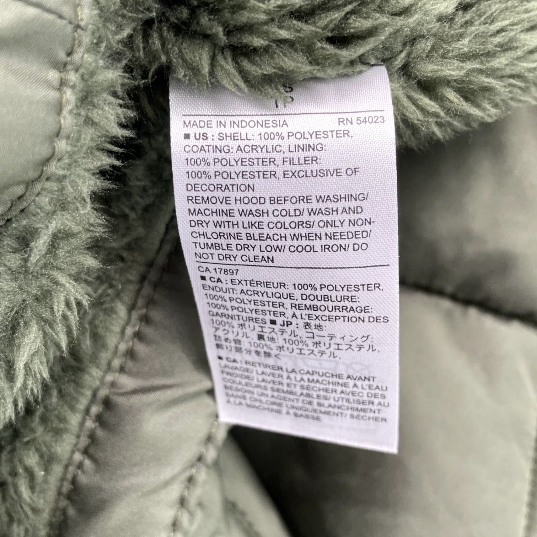 Banana Republic Banana Republic Puffer Vest Womens XS Army Green Faux Fur Hood Outdoor Gorp Chic Size XS / US 0-2 / IT 36-38 - 7 Thumbnail