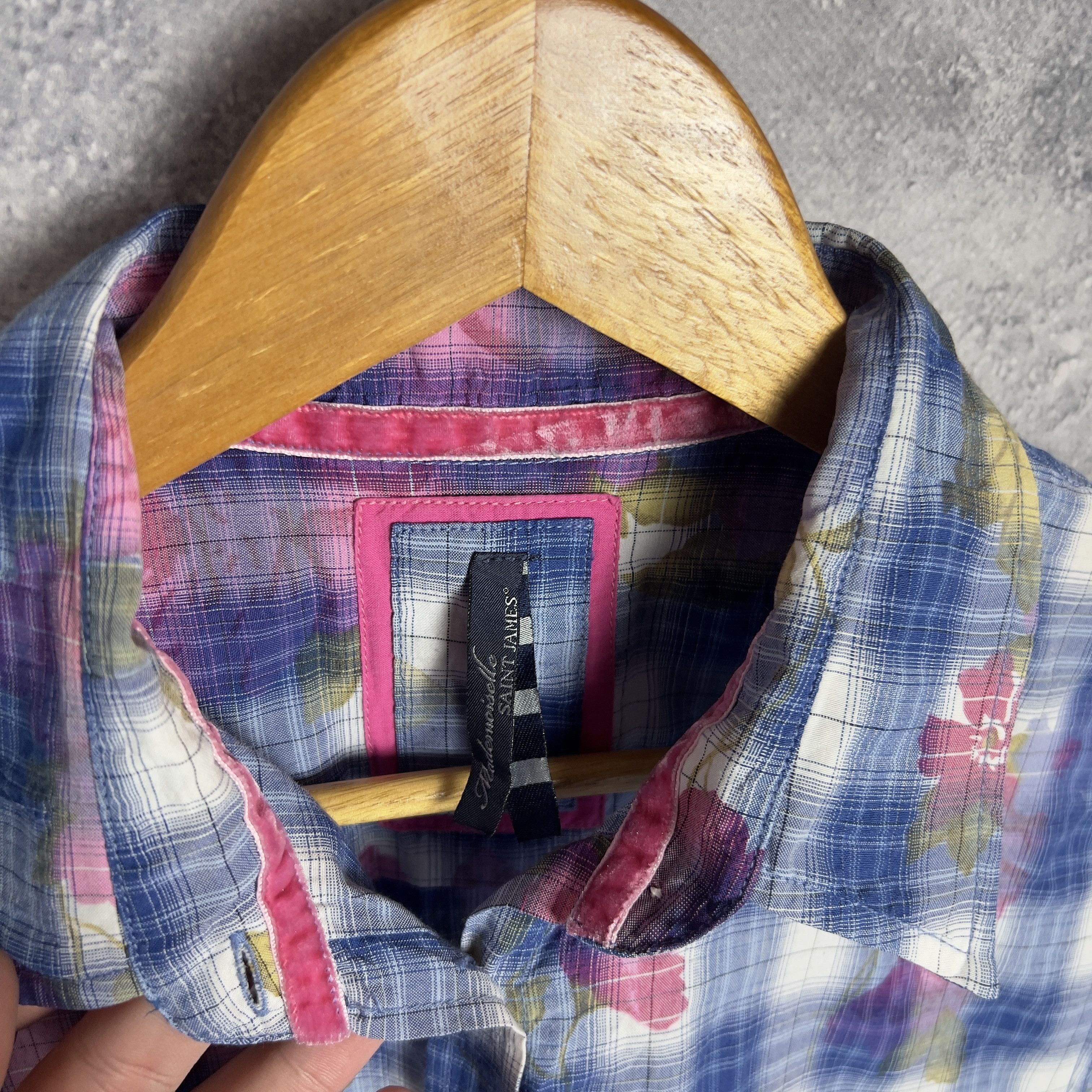 Saint James Saint James Shirt Multicolor Long Sleeve Size M / US 6-8 / IT 42-44 - 7 Thumbnail