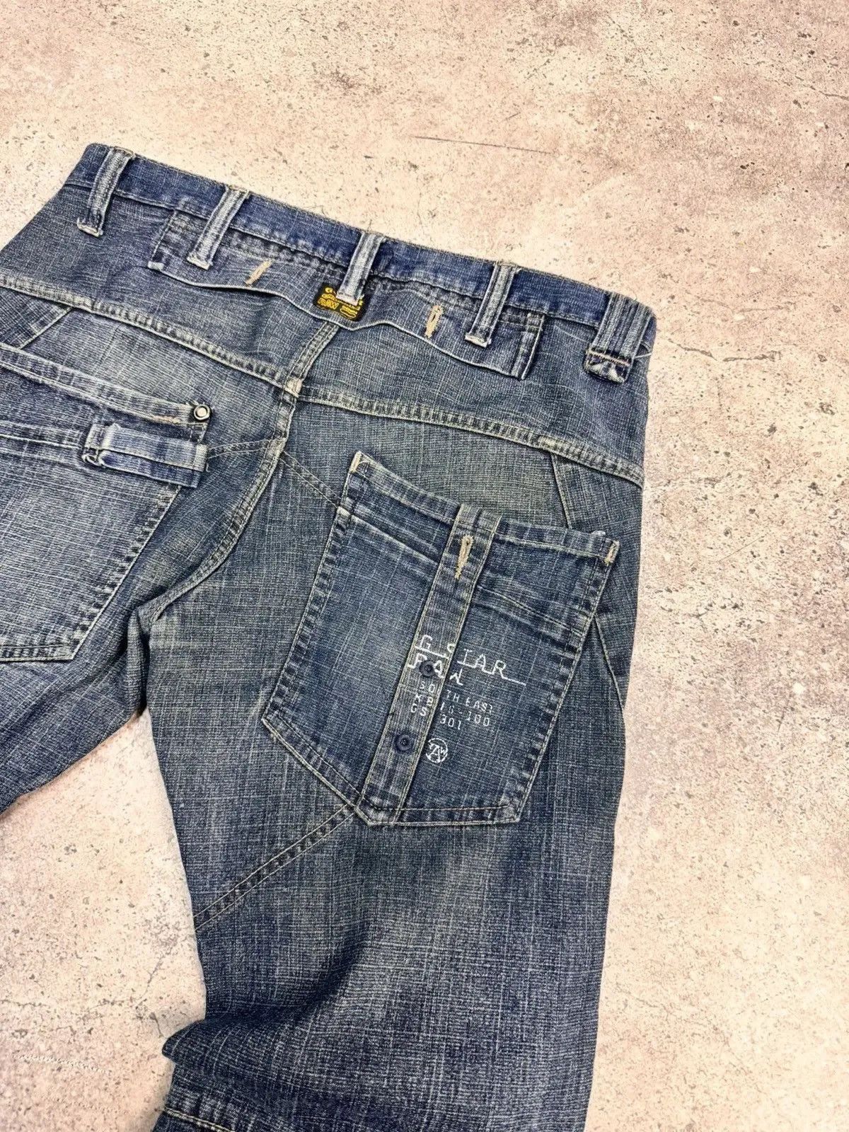 Vintage SALE💣💣 Junya Watanabe Style G Star raw Bondage Cargo Pans Size US 34 / EU 50 - 10 Thumbnail