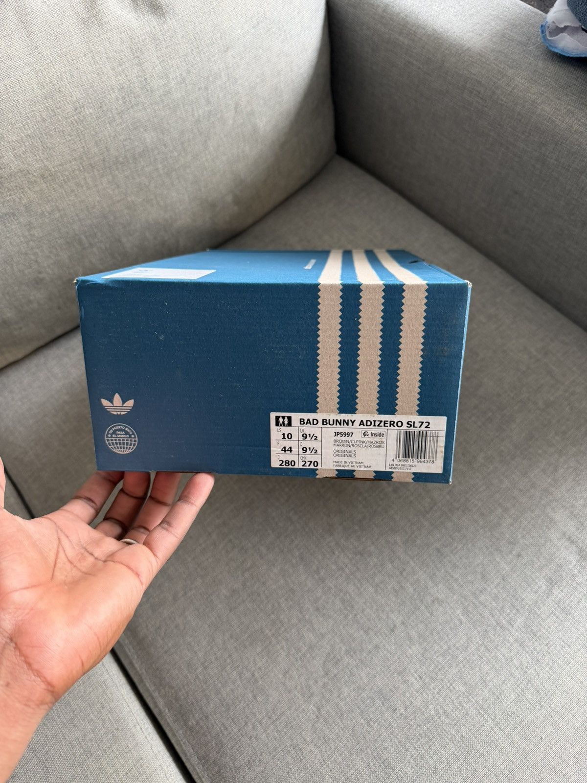 Adidas Adidas Adizero SL 72 Bad Bunny Size US 10 / EU 43 - 10 Thumbnail