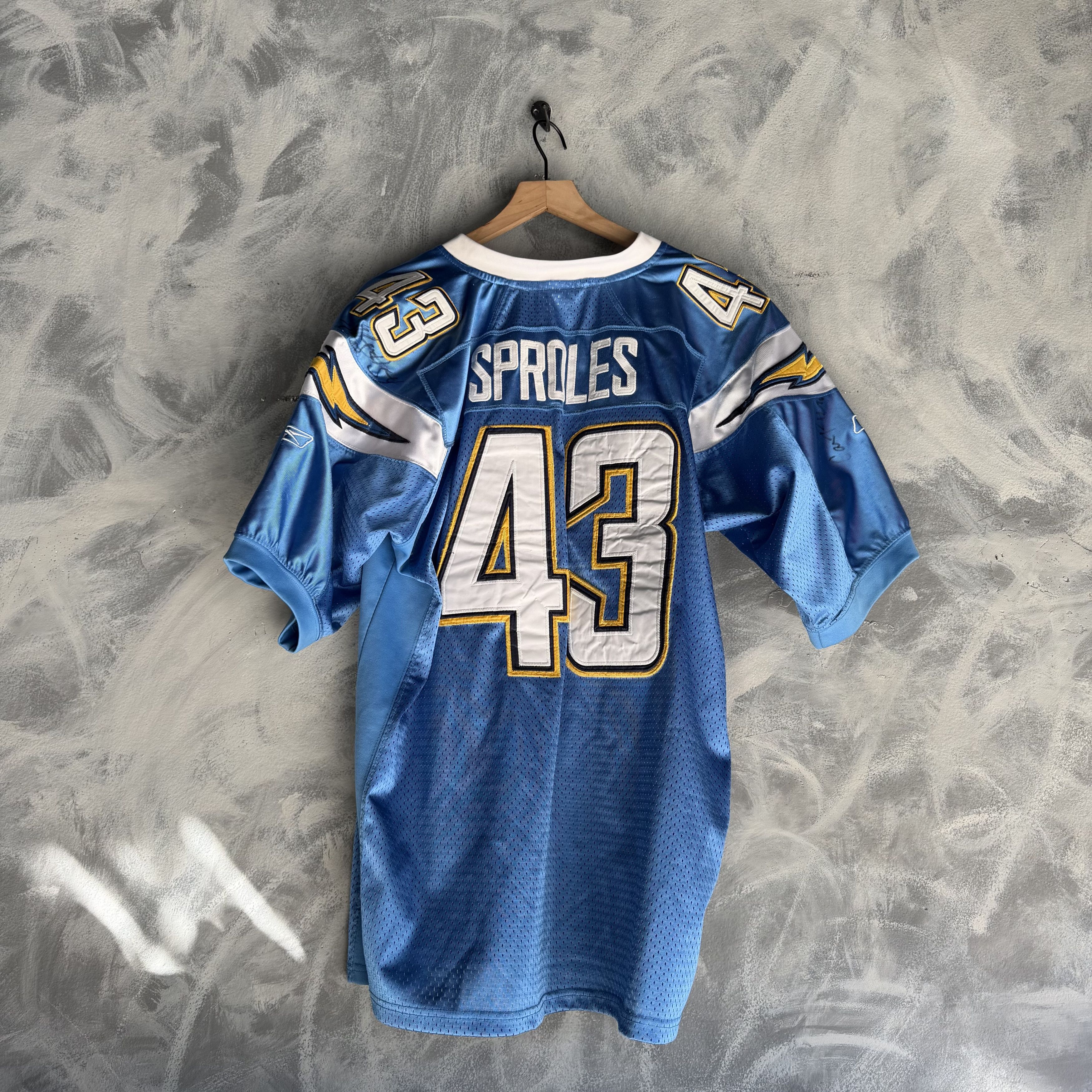 Reebok VTG CHARGERS Darren Sproles Jersey SZ 52 Sewn Signed #43 Size US XL / EU 56 / 4 - 10 Thumbnail