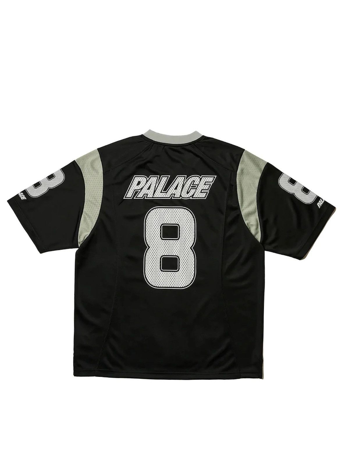 シャツ PALACE PANEL V-NECK JERSEY BLACK M PANEL V-NECK JERSEY | PALACE SKATEBOARDS