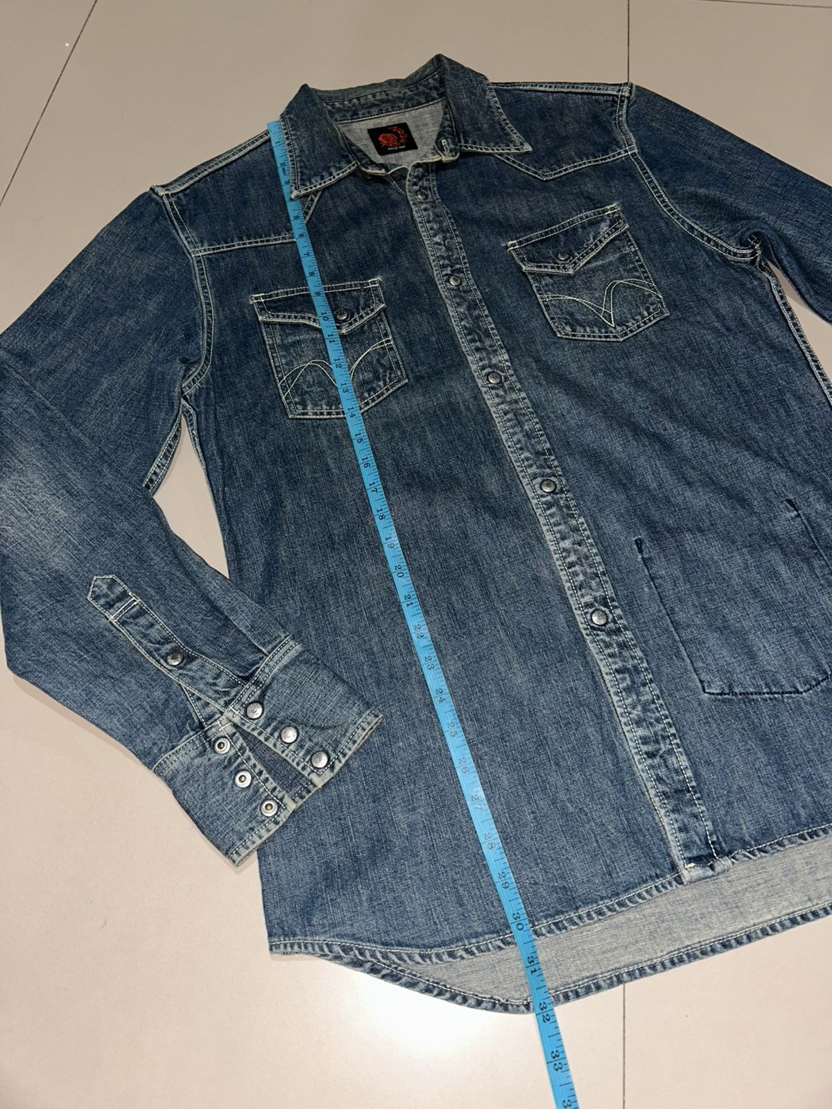 Redmoon Redmoon Western Denim Shirt Size US L / EU 52-54 / 3 - 11 Thumbnail