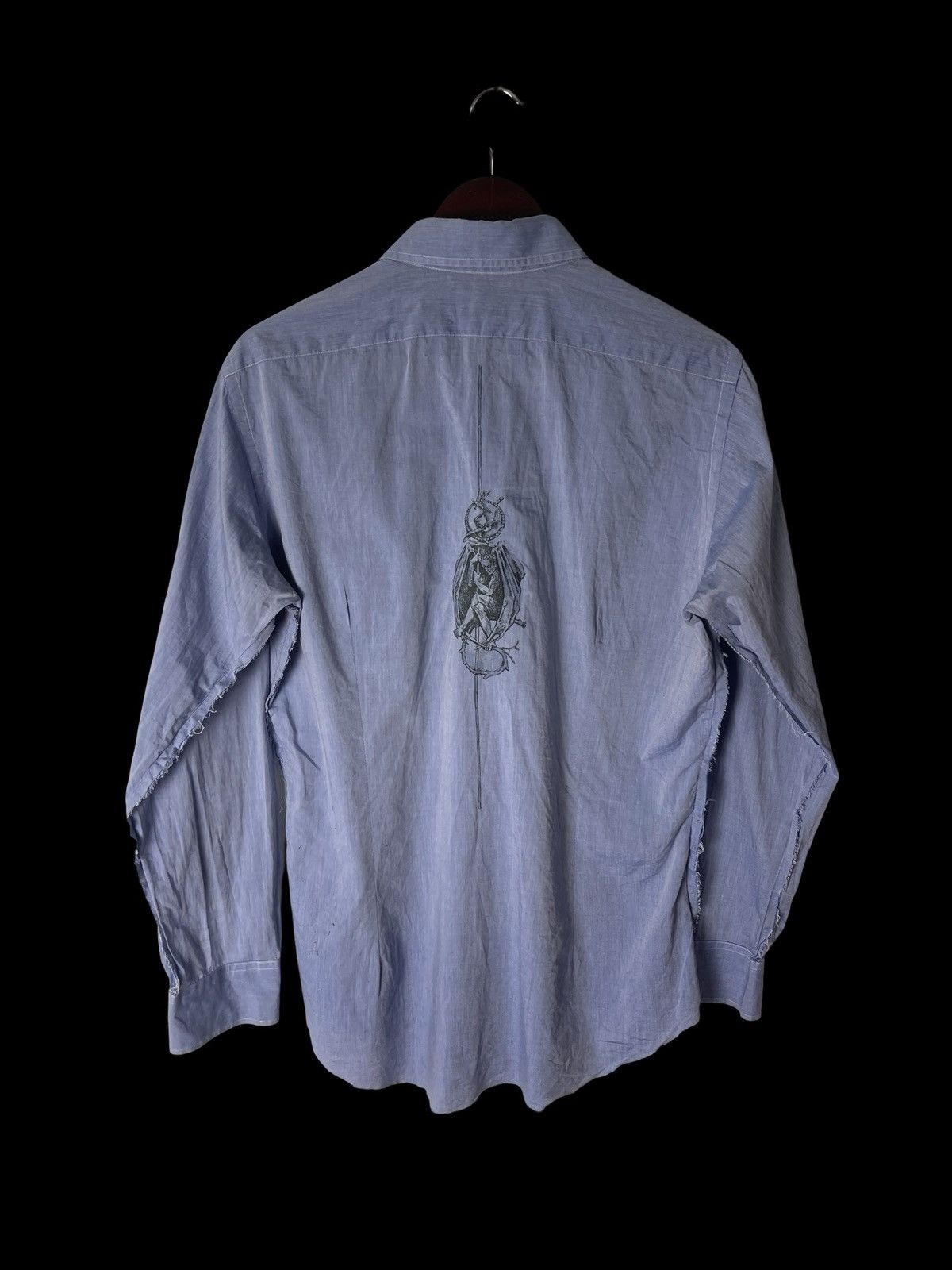If Six Was Nine × Libertine × Seditionaries Rare! 🔥 Vintage Libertine Skull Seditionaries Button up Size US L / EU 52-54 / 3 - 2 Thumbnail