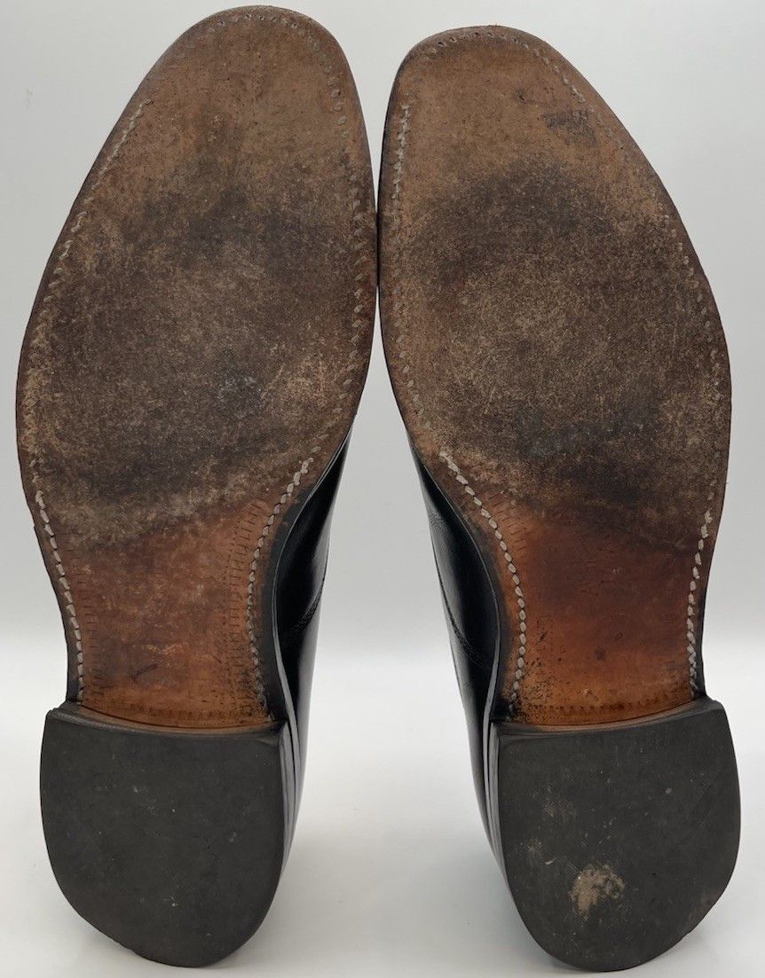 Allen Edmonds Allen Edmonds PARK AVENUE Cap Toe Black Leather Oxfords 12D Size US 12 / EU 45 - 12 Thumbnail