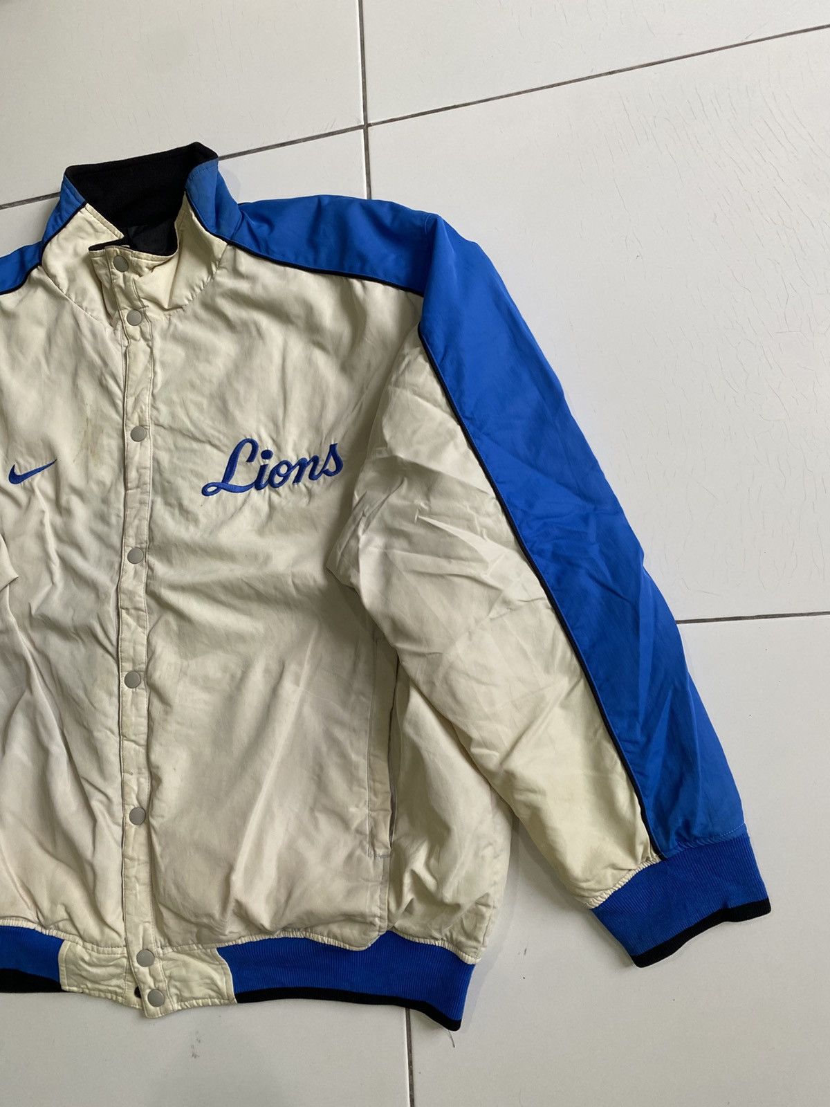 Nike -Riversible - Nike-Lions Nylon Down Jackets Size US XL / EU 56 / 4 - 5 Thumbnail