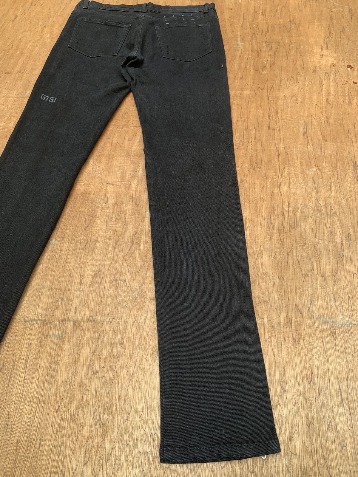 Ksubi Vintage Tsubi Before Ksubi Black Skinny Jeans Pants Size 29" - 13 Thumbnail
